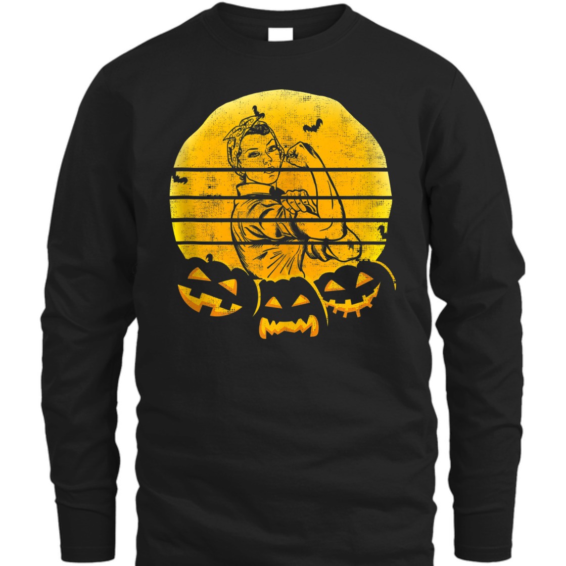 Strong Women Retro Vintage T-Shirt Halloween Gift Strong Women Retro Vintage T-Shirt Halloween Gift