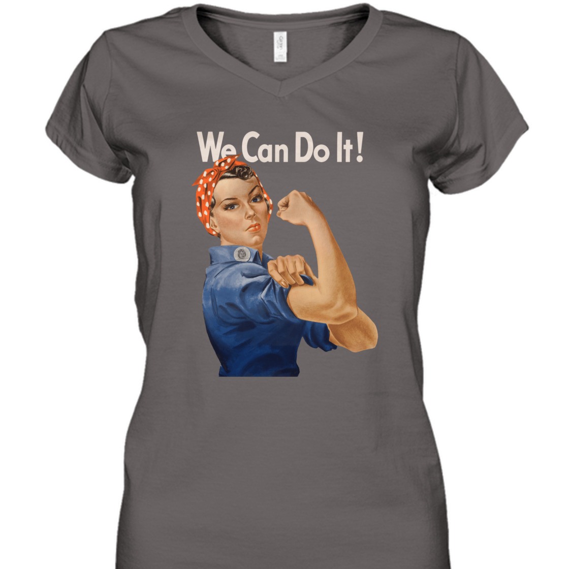 Strong Women Rosie The Riveter We Can Do It! T-Shirt