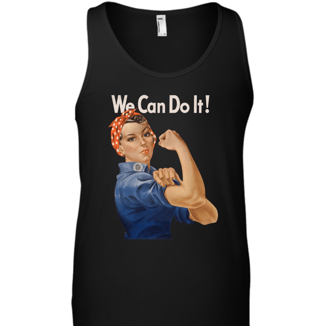 Strong Women Rosie The Riveter We Can Do It! T-Shirt Strong Women Rosie The Riveter We Can Do It! T-Shirt