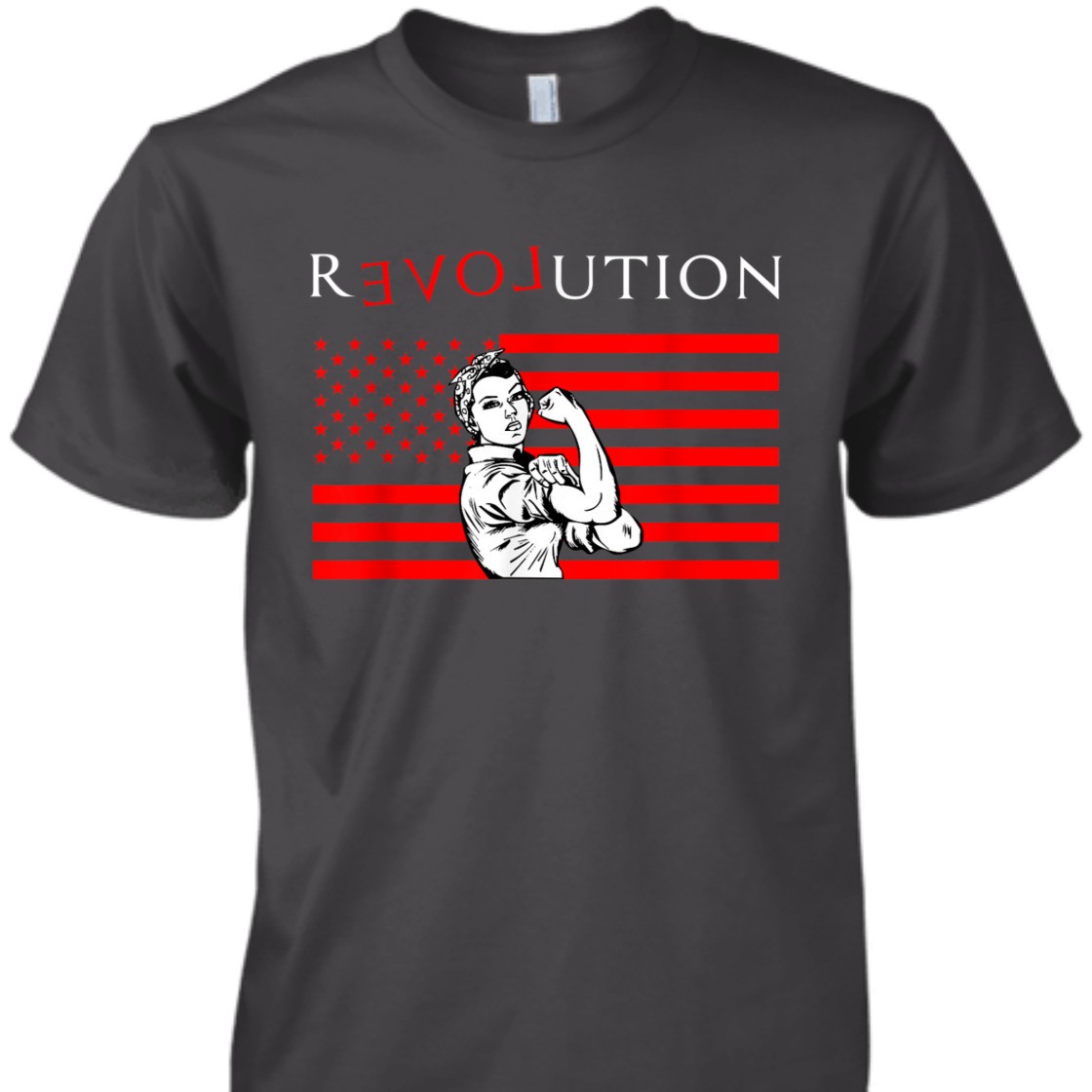 Strong Women Rosie The Riveter Revolution Girl Power T-Shirt