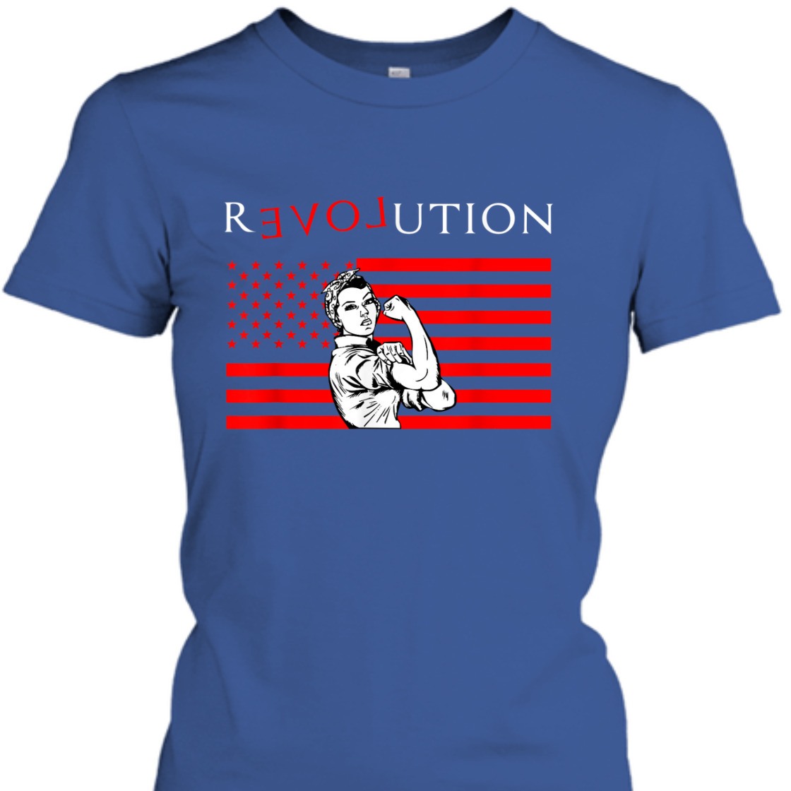 Strong Women Rosie The Riveter Revolution Girl Power T-Shirt