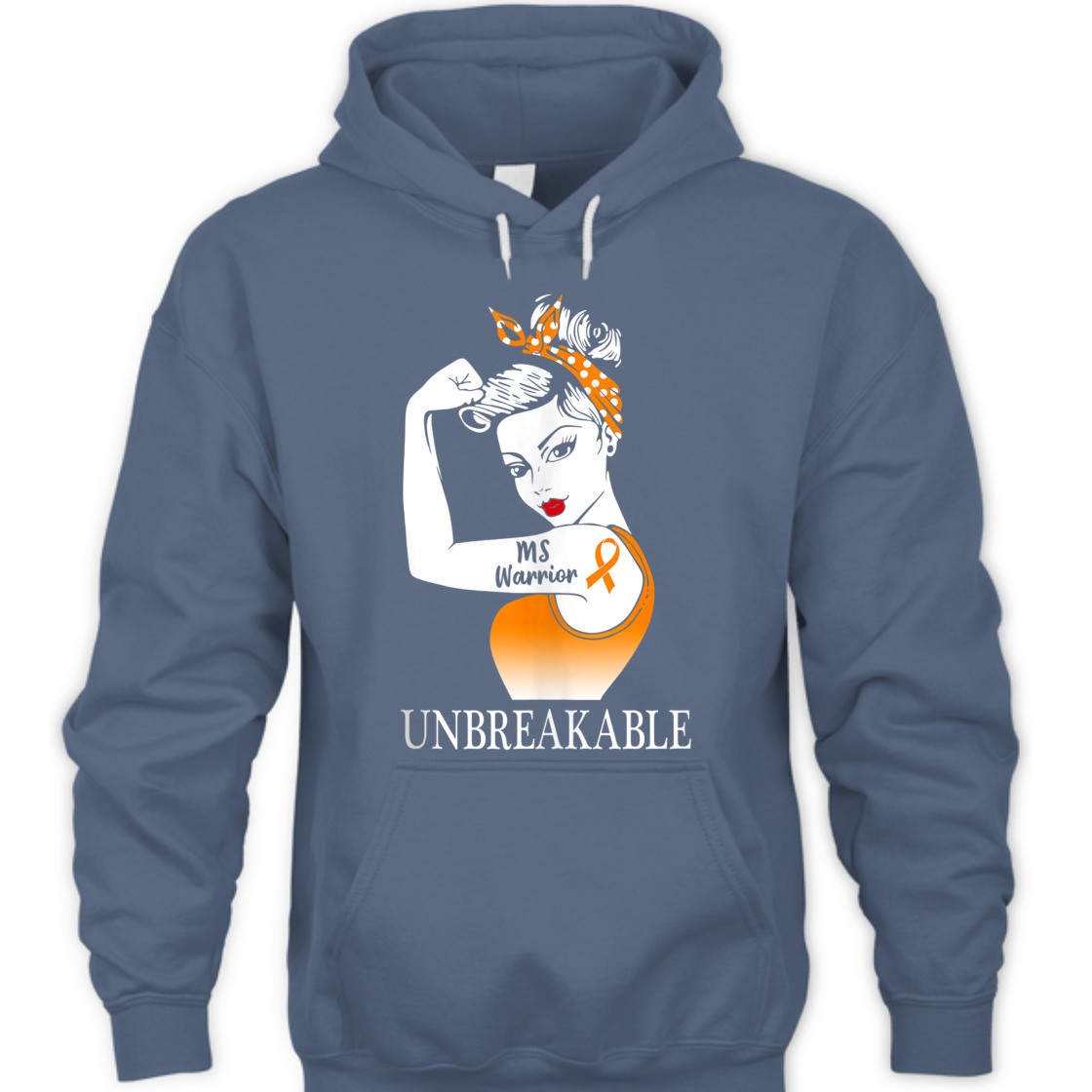 Strong Women Rosie The Riveter Multiple Sclerosis MS Warrior Unbreakable T-Shirt Gift Strong Women Rosie The Riveter Multiple Sclerosis MS Warrior Unbreakable T-Shirt Gift
