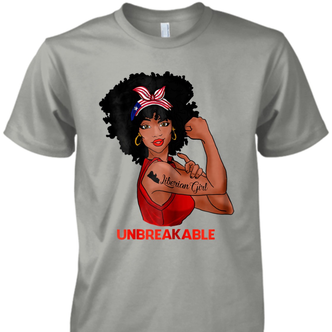Strong Women Rosie The Riveter Unbreakable Feminist Empowerment T-Shirt