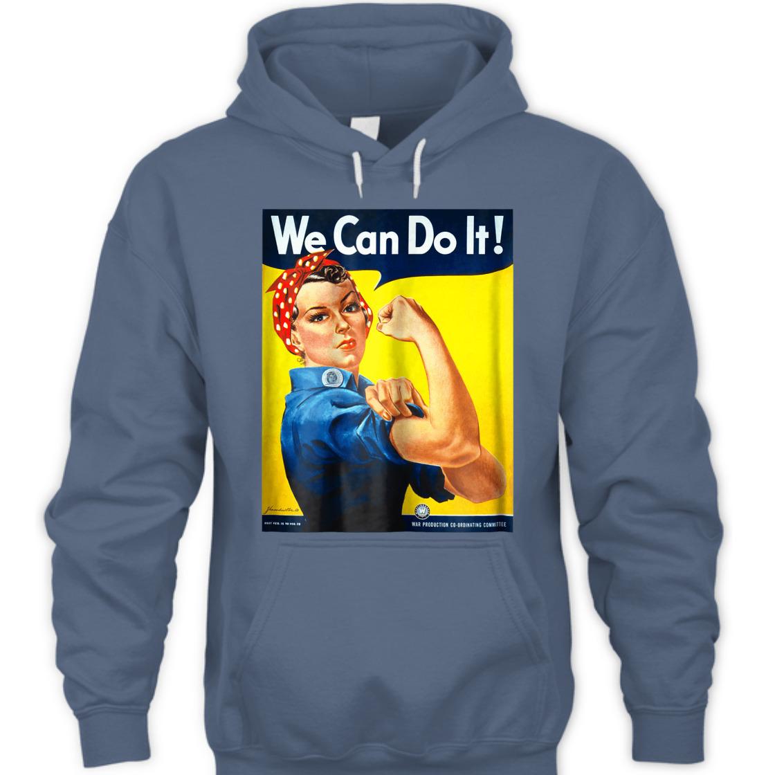 Strong Women Rosie The Riveter We Can Do It Empowerment T-Shirt Strong Women Rosie The Riveter We Can Do It Empowerment T-Shirt