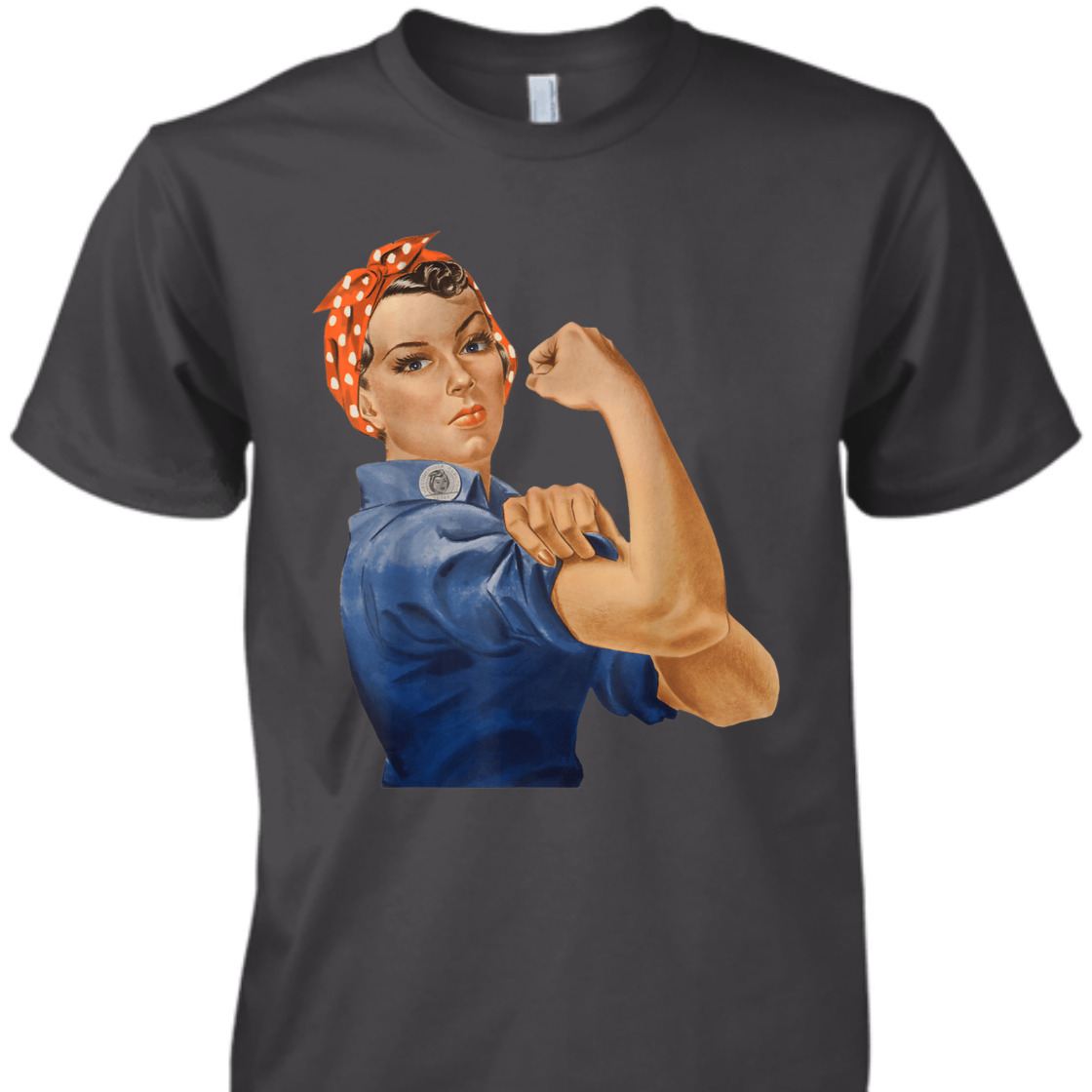 Strong Women Rosie The Riveter We Can Do It T-Shirt Gift
