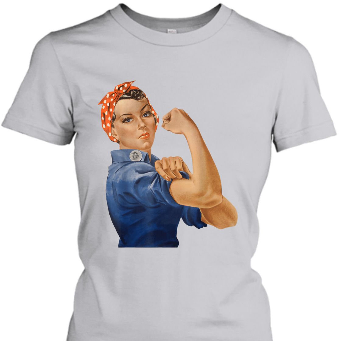 Strong Women Rosie The Riveter We Can Do It T-Shirt Gift