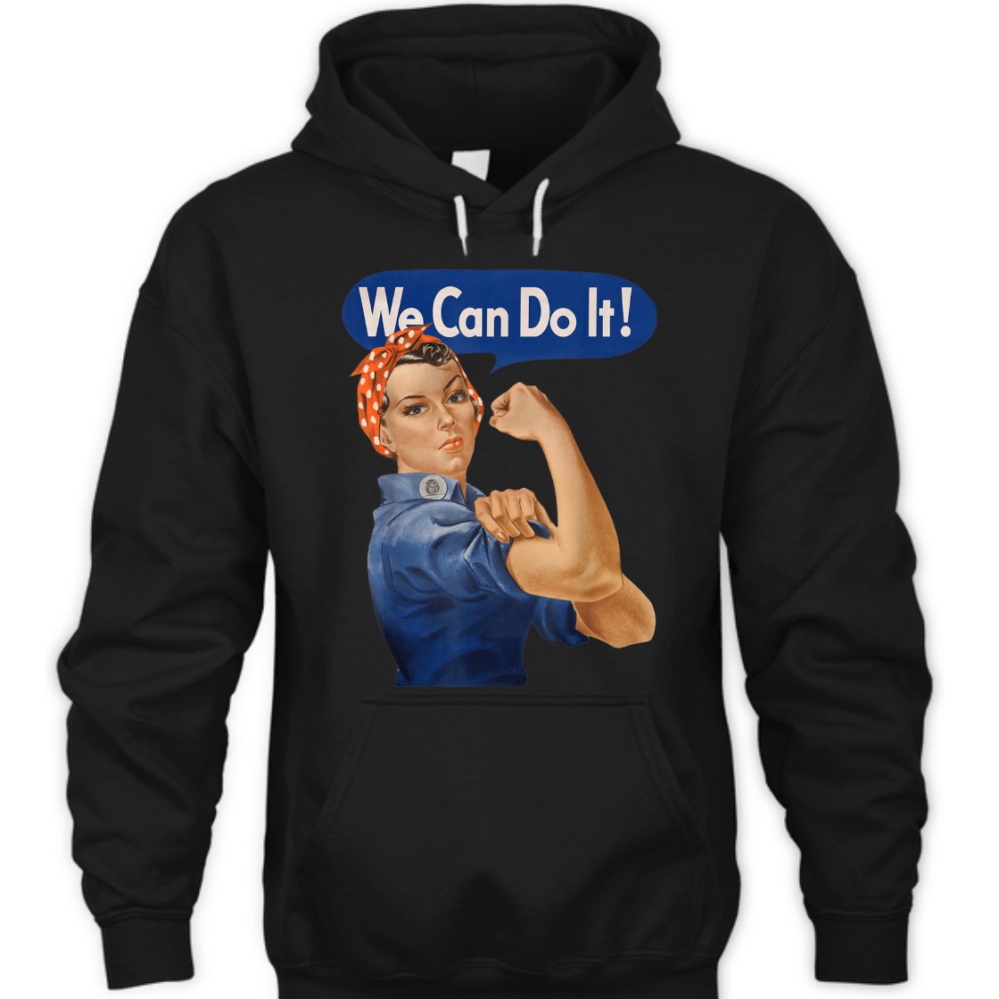 Strong Women Rosie The Riveter We Can Do It Feminist Retro T-Shirt