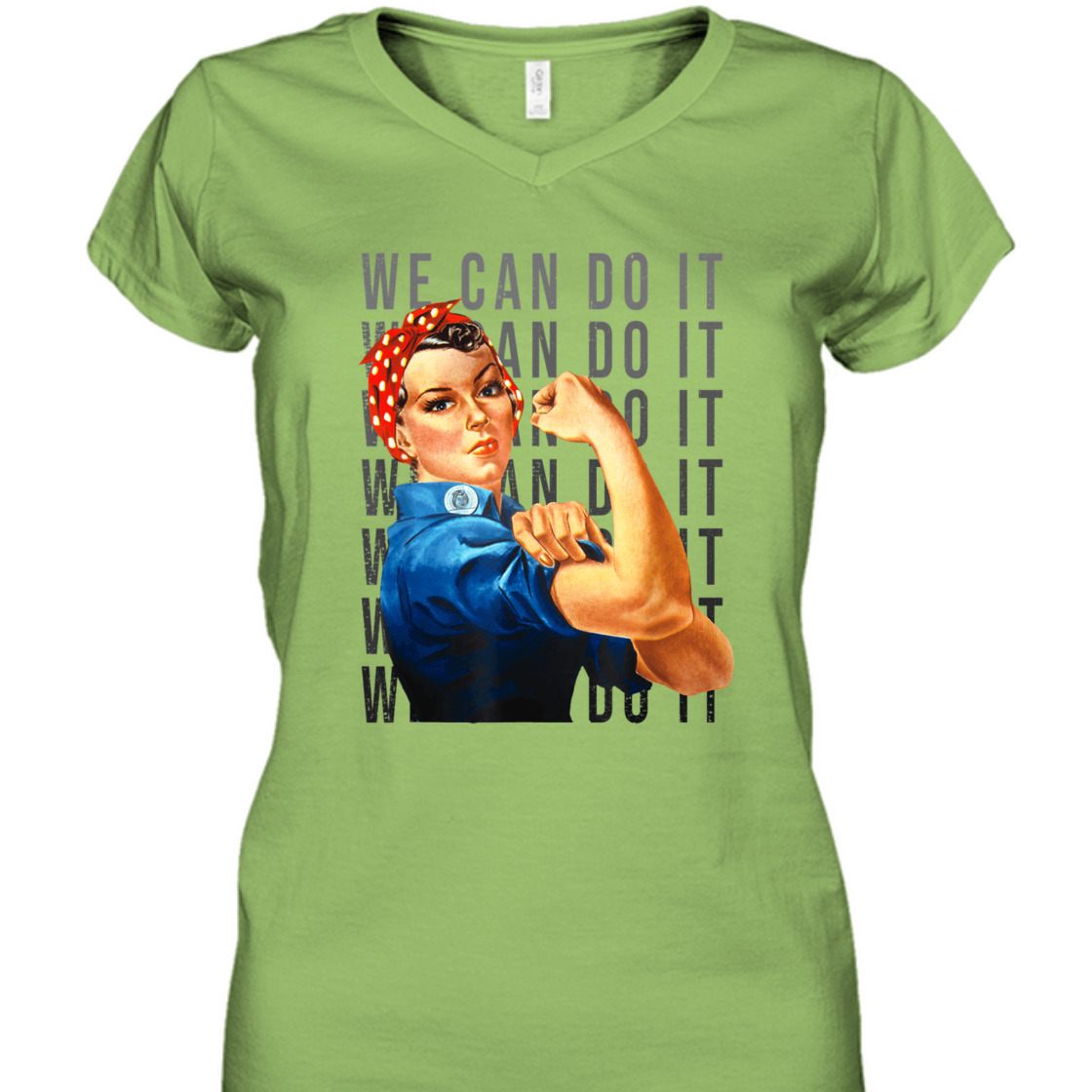 Strong Women We Can Do It Roise The Riveter International Woman's Day Feminist T-Shirt Strong Women We Can Do It Roise The Riveter International Woman's Day Feminist T-Shirt