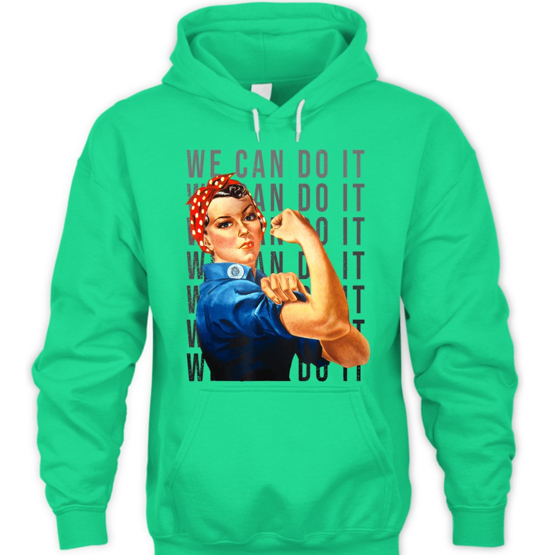 Strong Women We Can Do It Roise The Riveter International Woman's Day Feminist T-Shirt Strong Women We Can Do It Roise The Riveter International Woman's Day Feminist T-Shirt