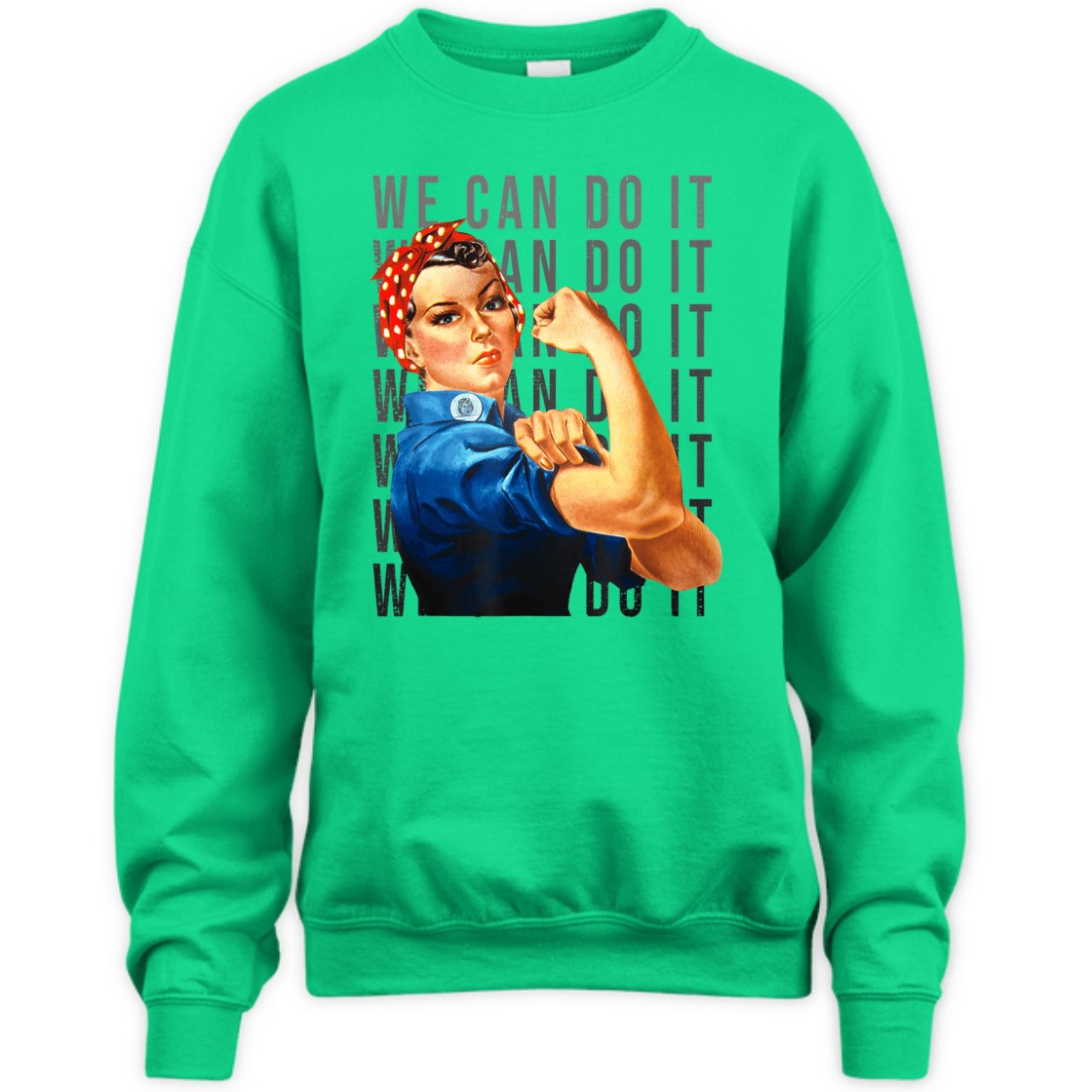 Strong Women We Can Do It Roise The Riveter International Woman's Day Feminist T-Shirt Strong Women We Can Do It Roise The Riveter International Woman's Day Feminist T-Shirt