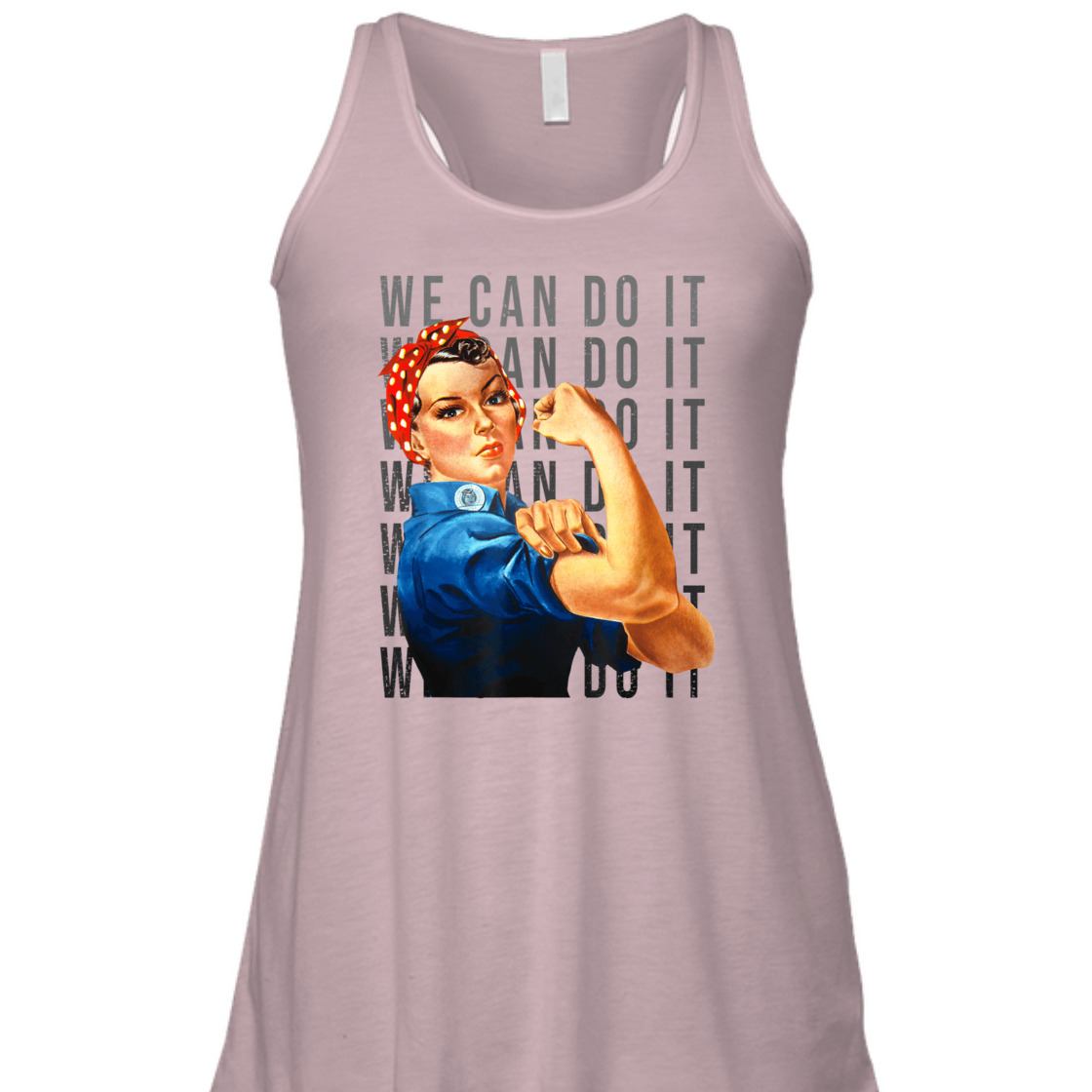 Strong Women We Can Do It Roise The Riveter International Woman's Day Feminist T-Shirt