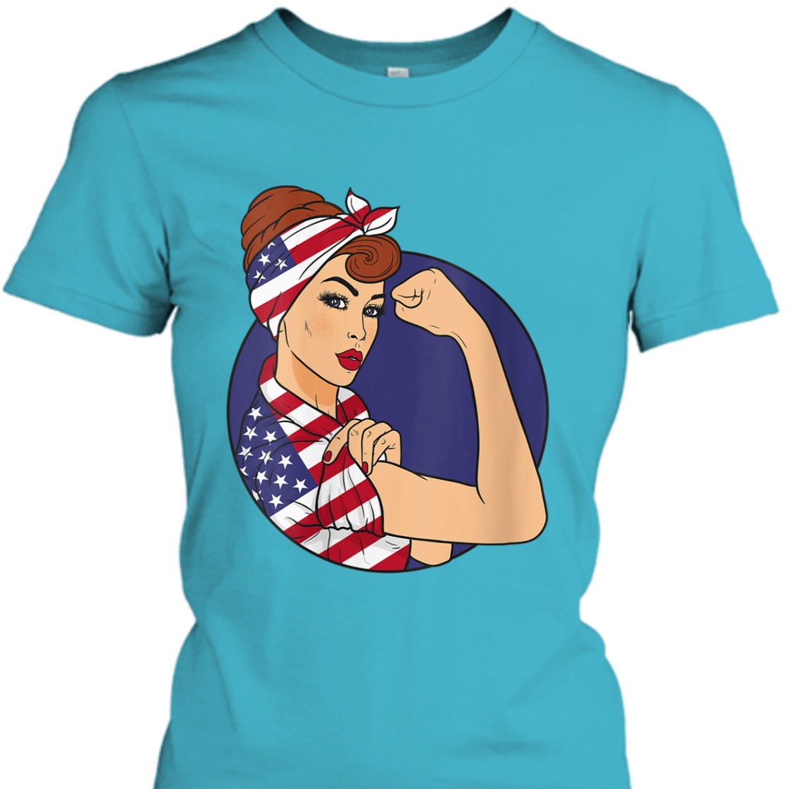 Strong Women Rosie The Riveter Feminist Girl Power T-Shirt Strong Women Rosie The Riveter Feminist Girl Power T-Shirt