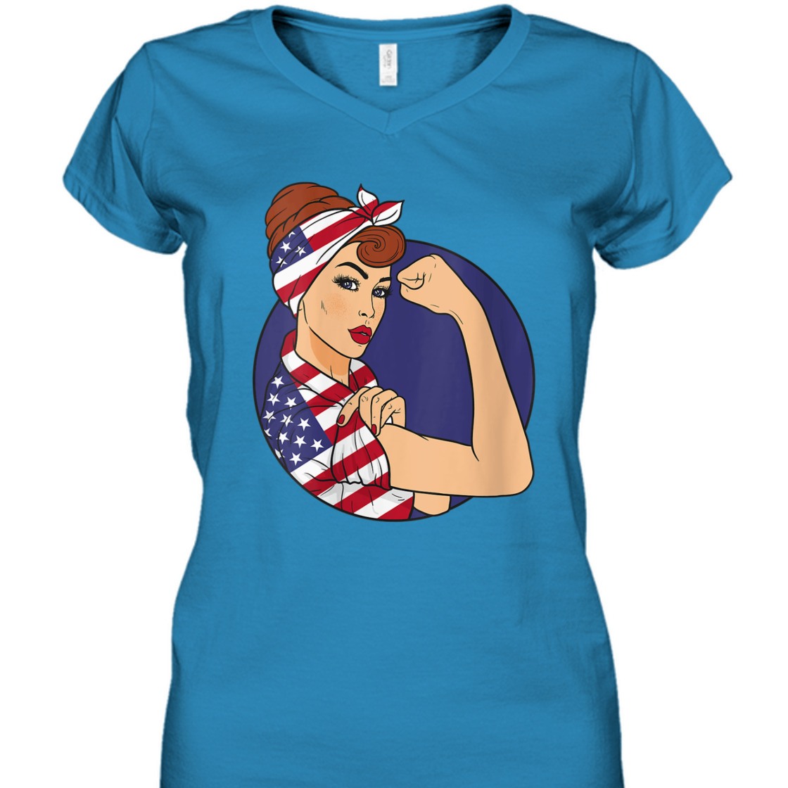Strong Women Rosie The Riveter Feminist Girl Power T-Shirt Strong Women Rosie The Riveter Feminist Girl Power T-Shirt