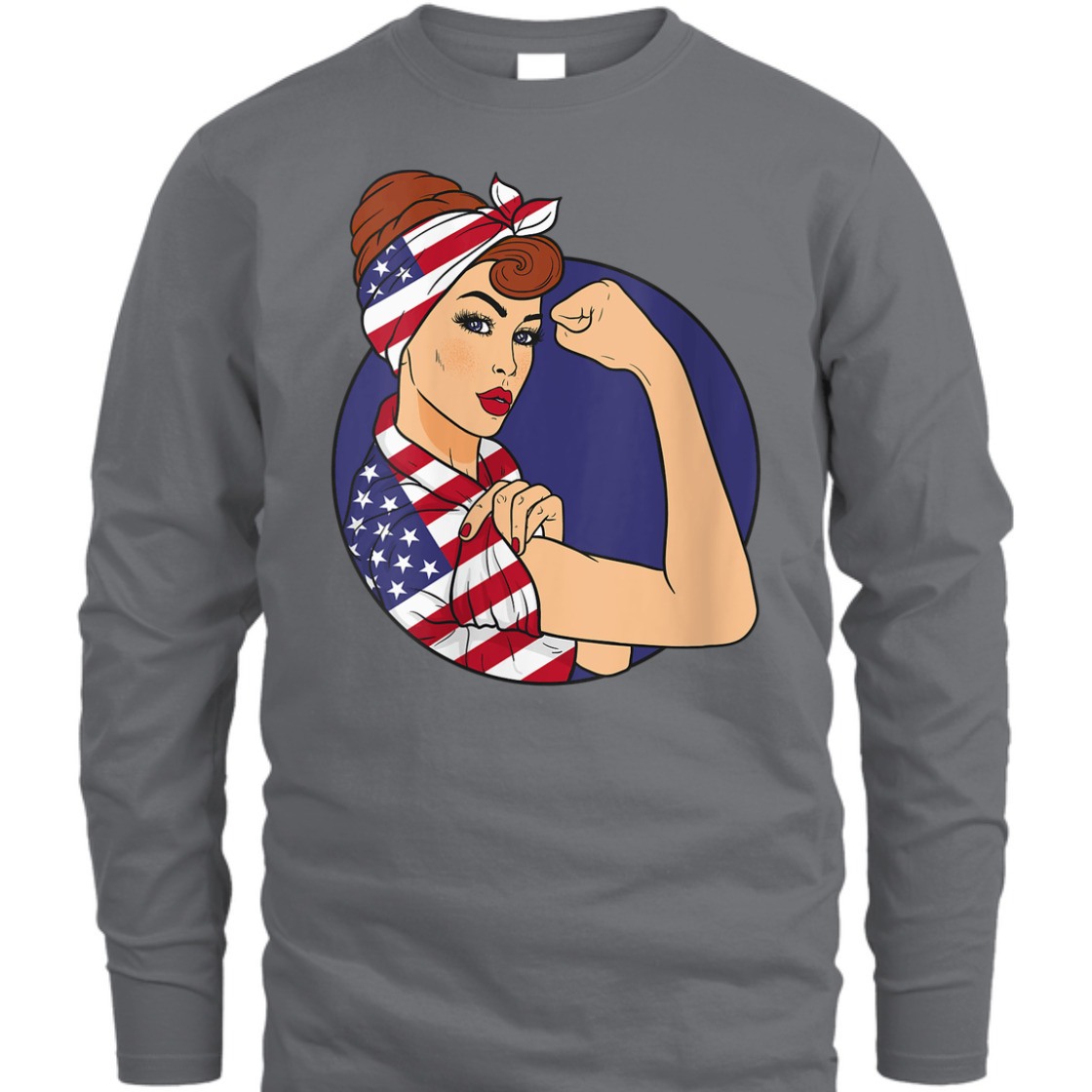 Strong Women Rosie The Riveter Feminist Girl Power T-Shirt Strong Women Rosie The Riveter Feminist Girl Power T-Shirt