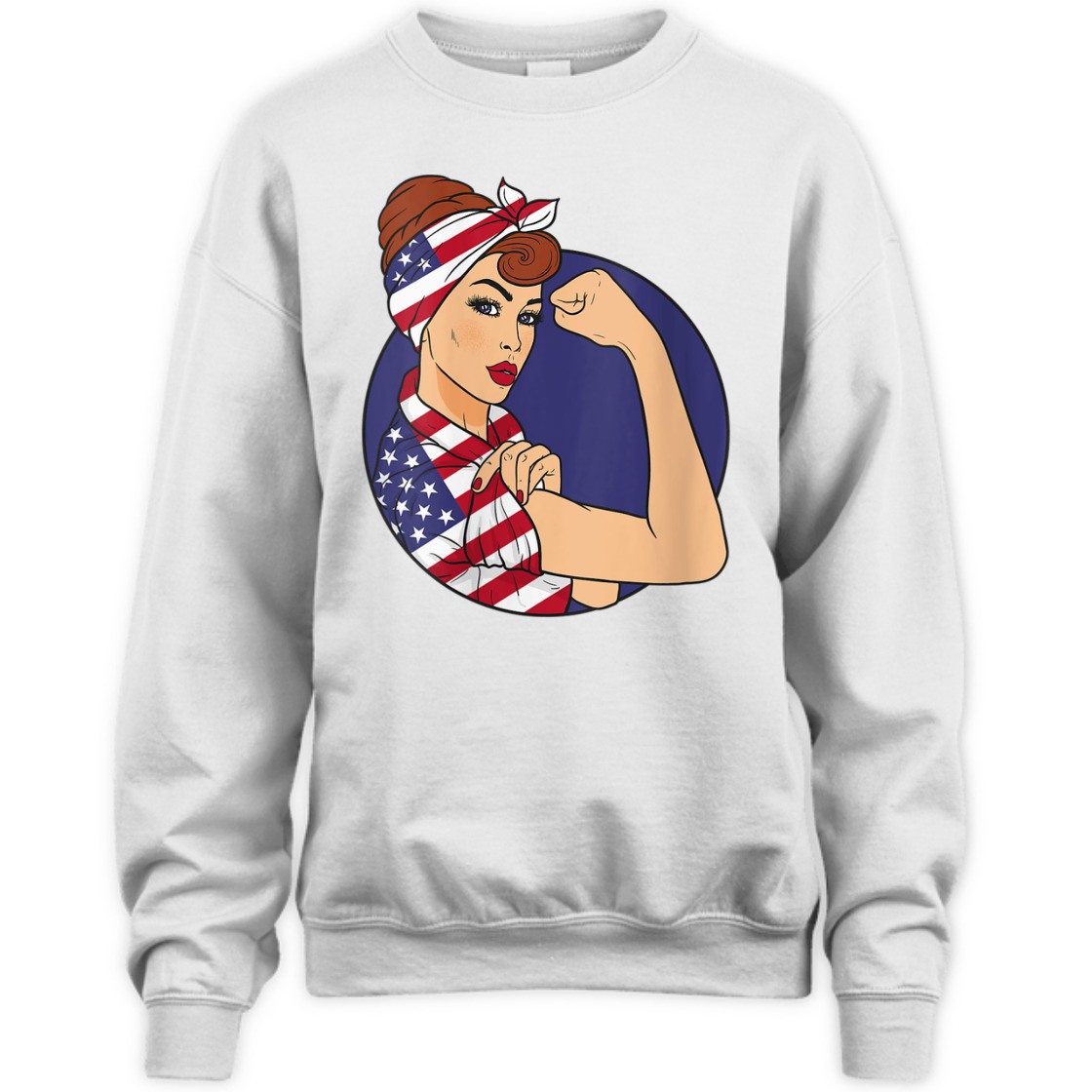Strong Women Rosie The Riveter Feminist Girl Power T-Shirt