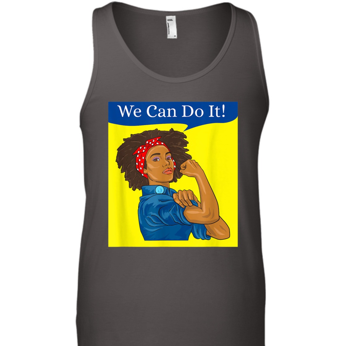 Strong Women Black Rosie The Riveter We Can Do It Feminist T-Shirt