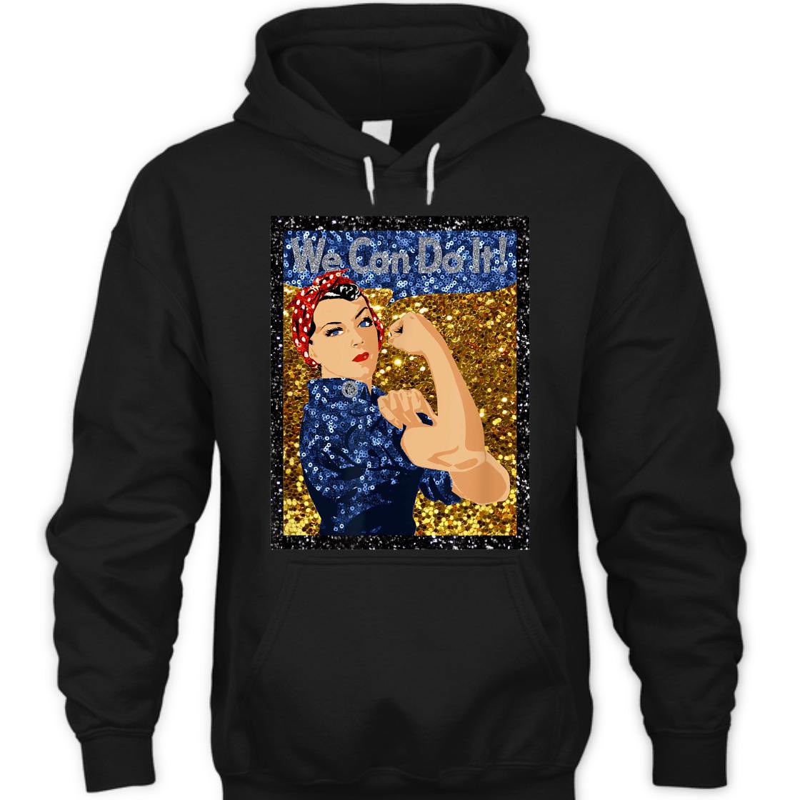 Strong Women Rosie The Riveter We Can Do It Vintage Feminist T-Shirt Strong Women Rosie The Riveter We Can Do It Vintage Feminist T-Shirt