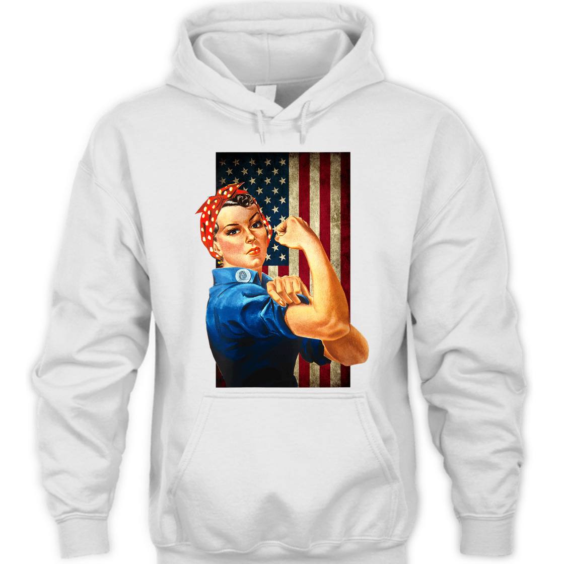 Strong Women Rosie The Riveter Girl Power T-Shirt