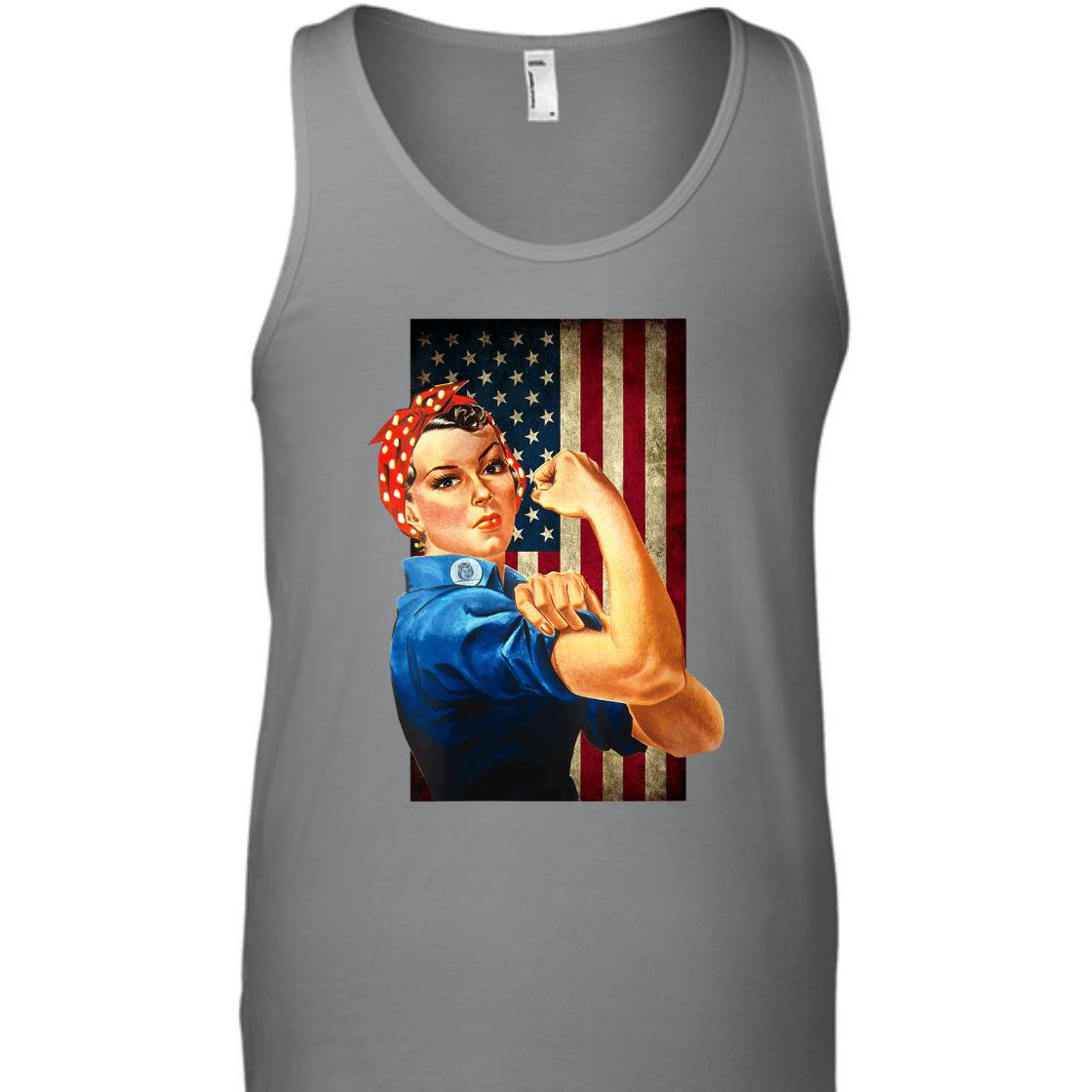 Strong Women Rosie The Riveter Girl Power T-Shirt Strong Women Rosie The Riveter Girl Power T-Shirt