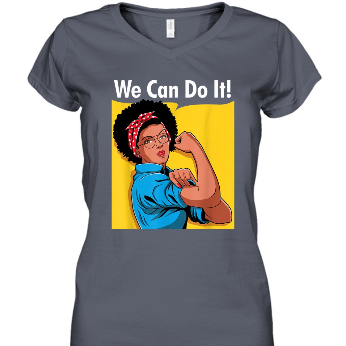Strong Women Black Rosie The Riveter We Can Do It Retro T-Shirt Strong Women Black Rosie The Riveter We Can Do It Retro T-Shirt