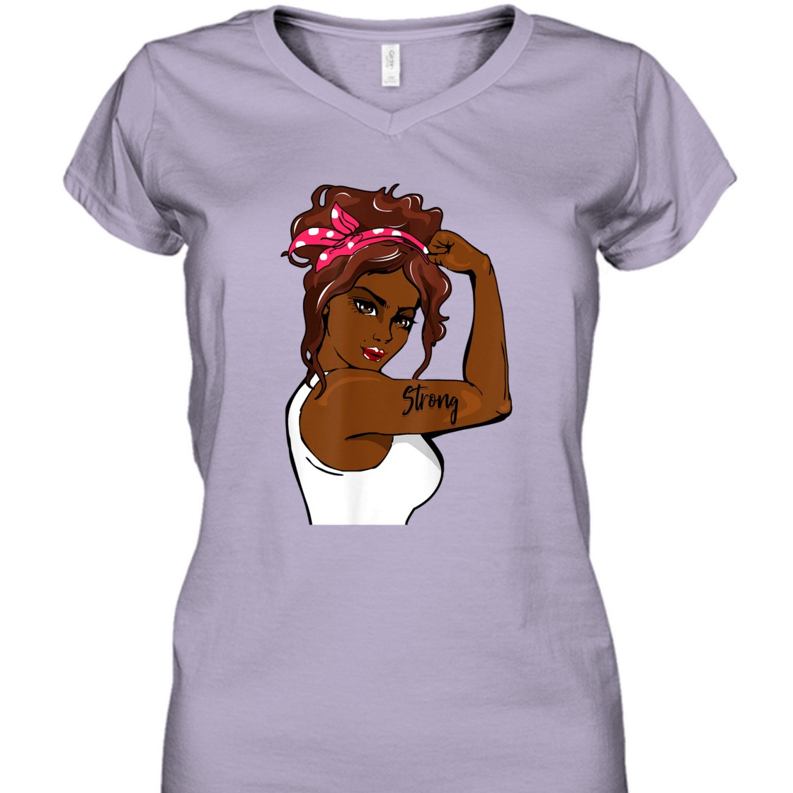 Strong Women Black History Month Rosie The Riveter T-Shirt