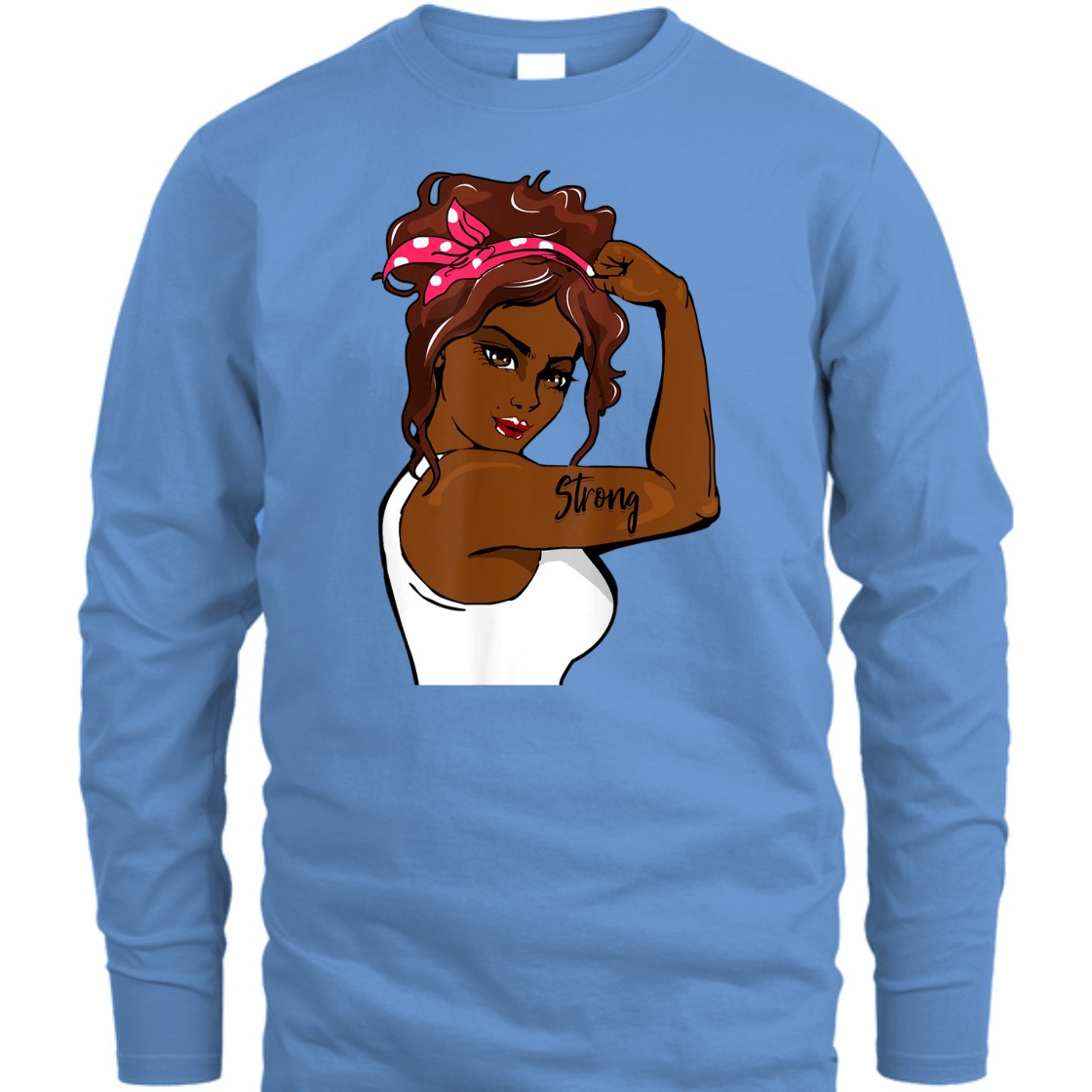 Strong Women Black History Month Rosie The Riveter T-Shirt