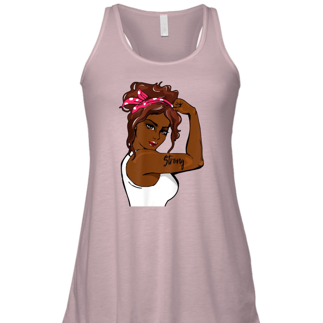 Strong Women Black History Month Rosie The Riveter T-Shirt