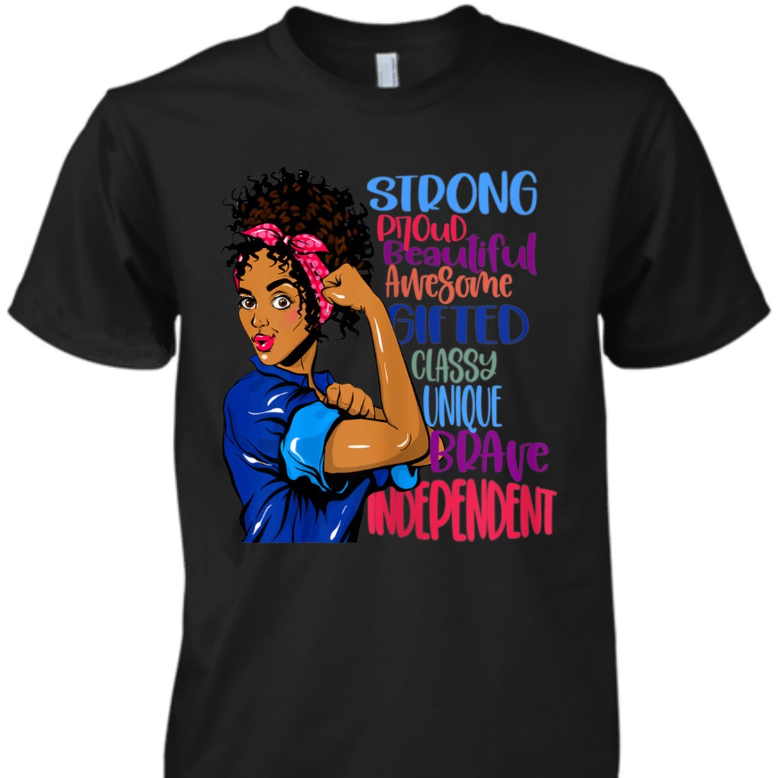 Empowerment Strong Women Black Empowering T-Shirt