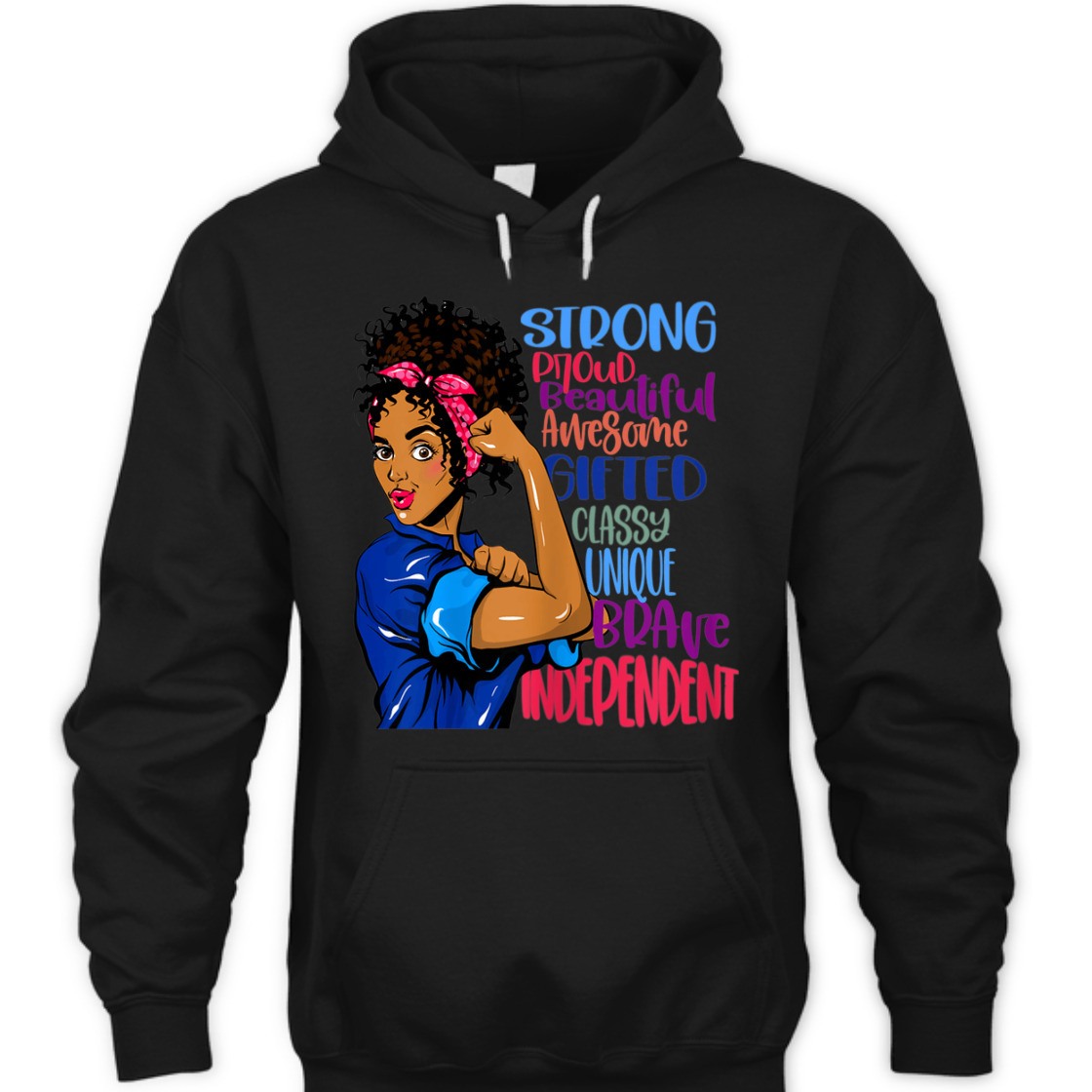 Empowerment Strong Women Black Empowering T-Shirt