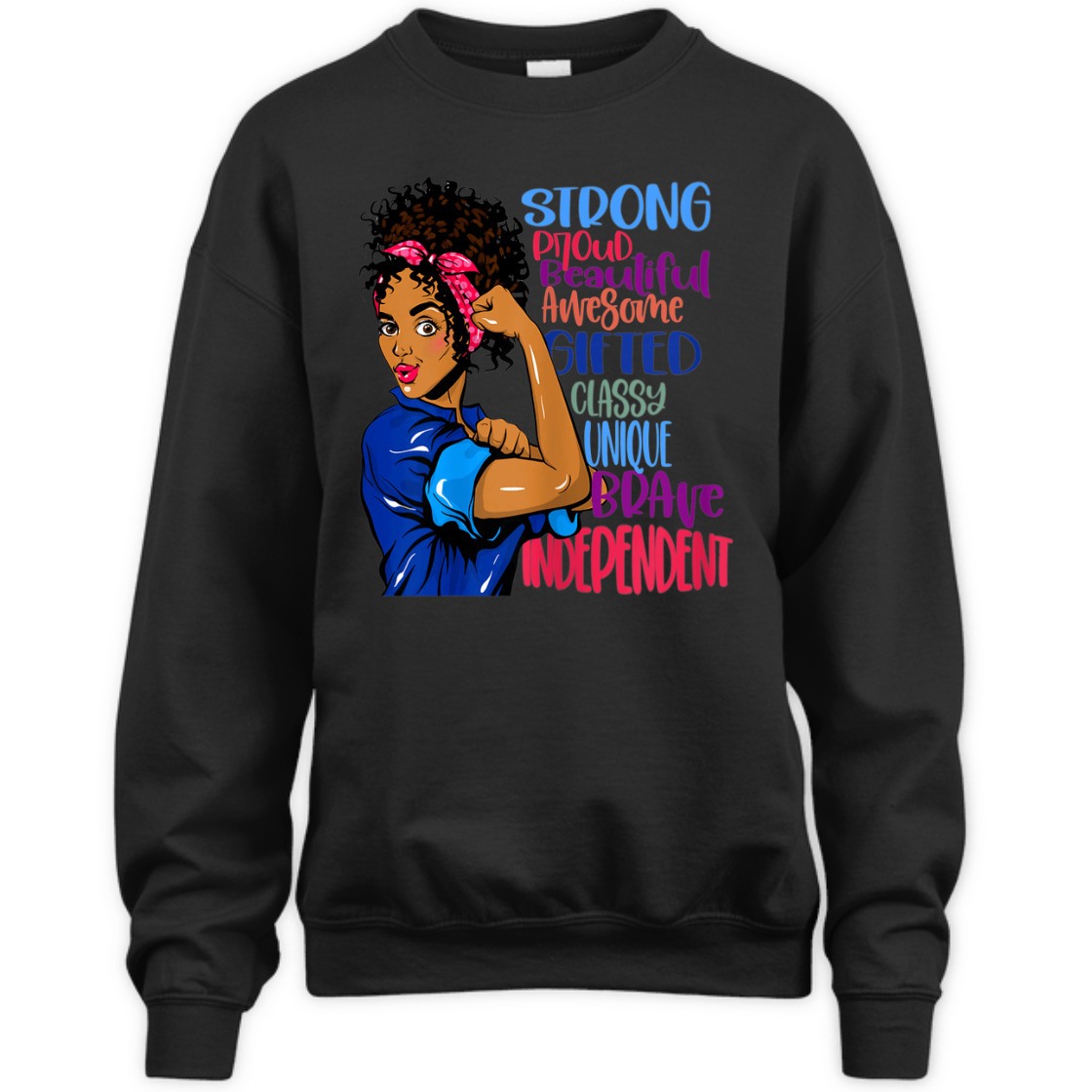 Empowerment Strong Women Black Empowering T-Shirt