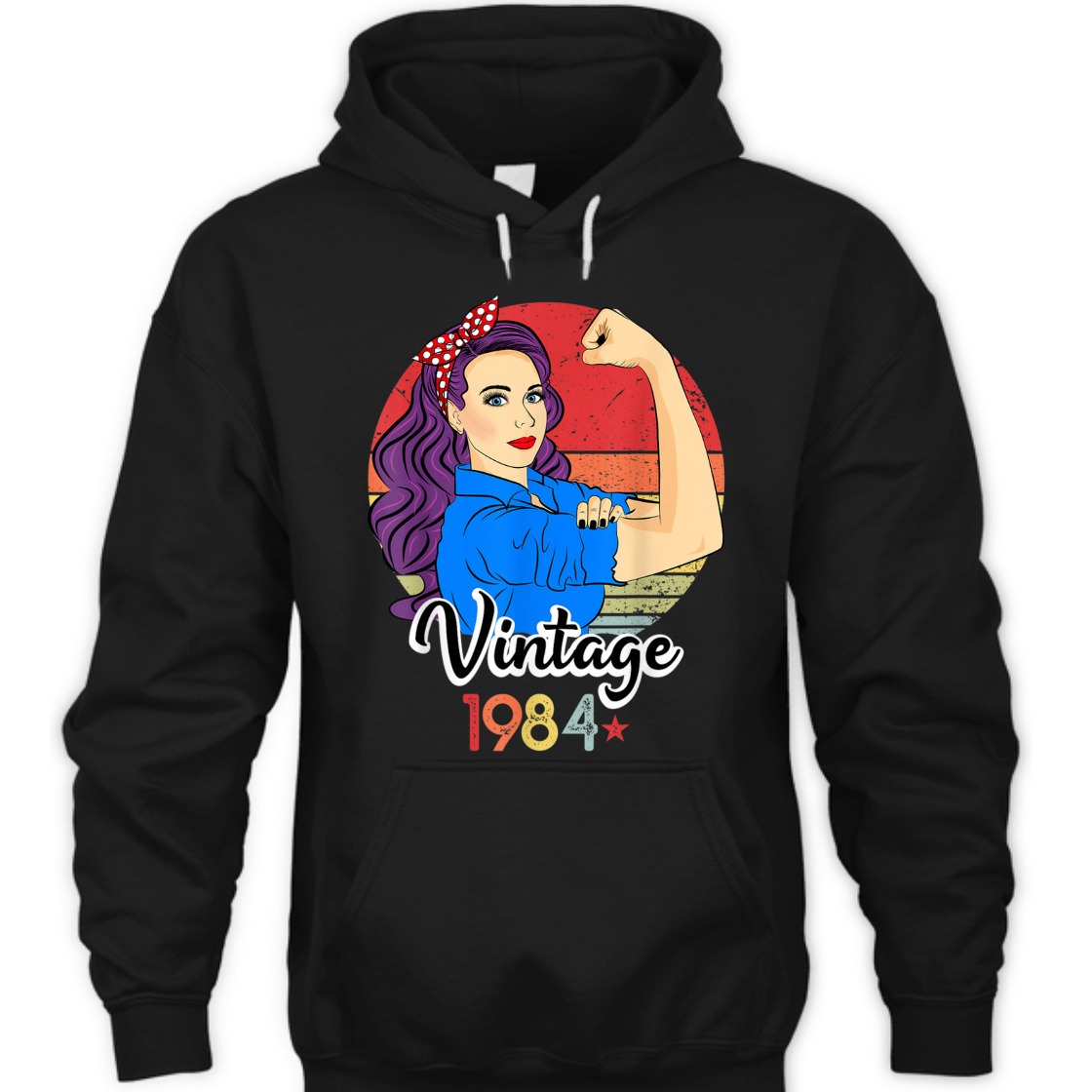 Strong Women Rosie The Riveter Vintage 1984 T-Shirt