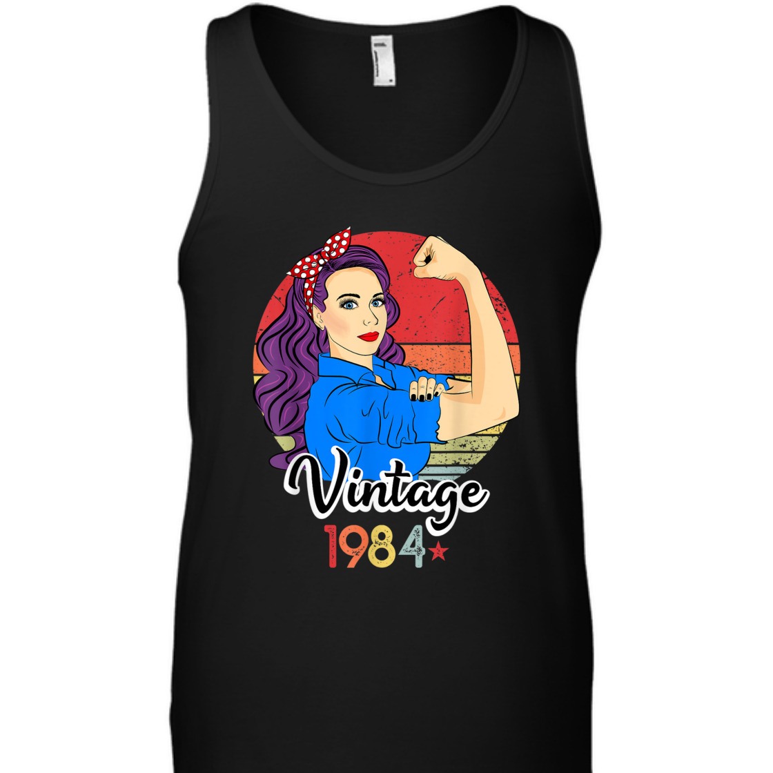 Strong Women Rosie The Riveter Vintage 1984 T-Shirt