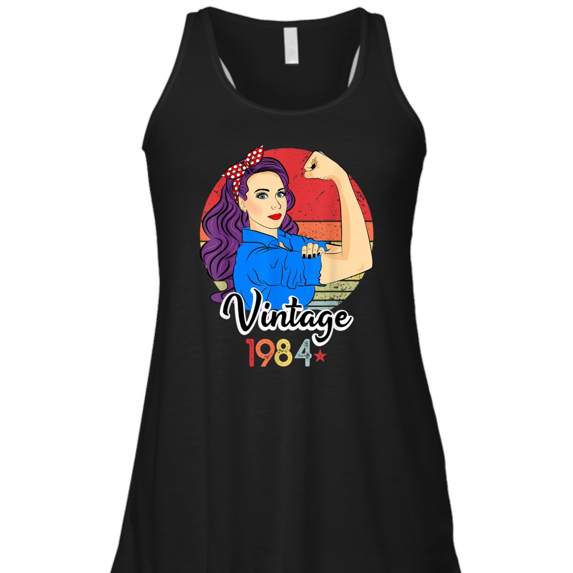 Strong Women Rosie The Riveter Vintage 1984 T-Shirt