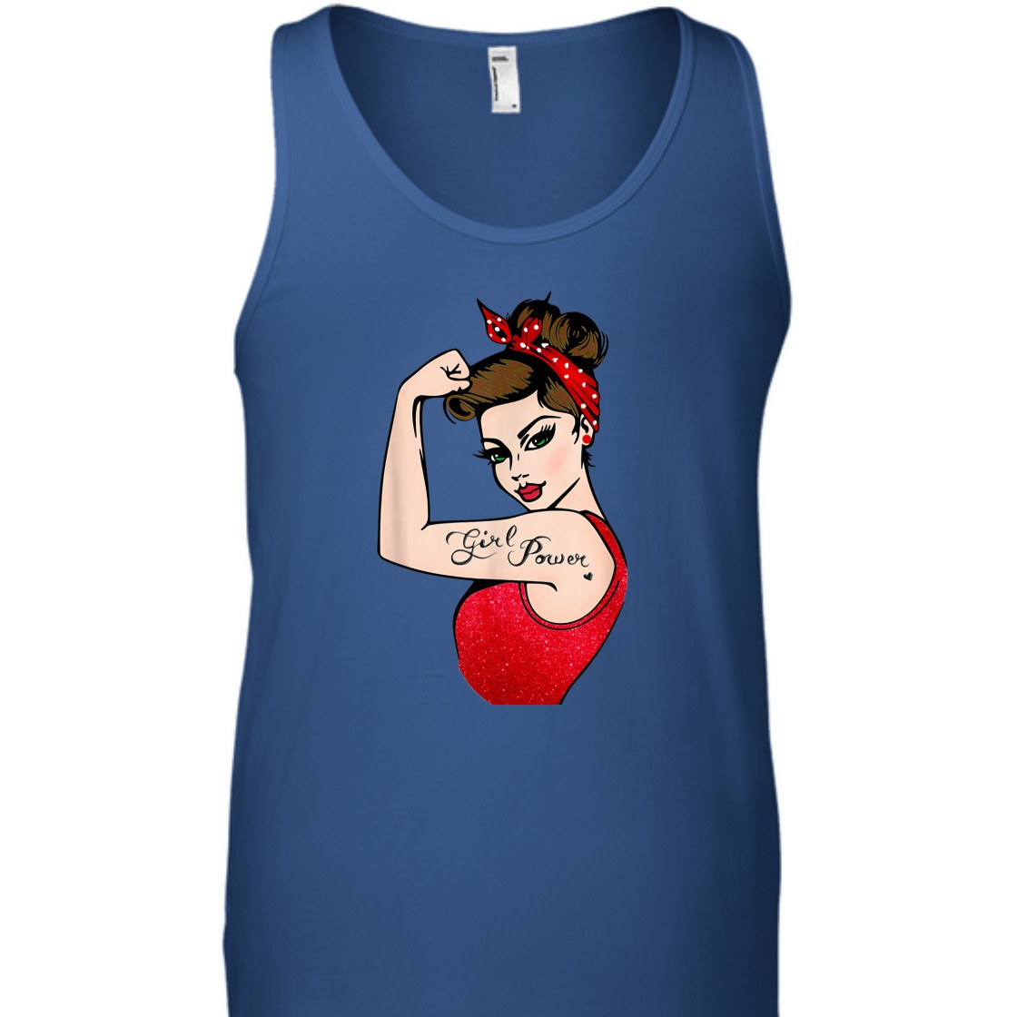 Strong Women Girl Power Feminist Rosie The Riveter T-Shirt