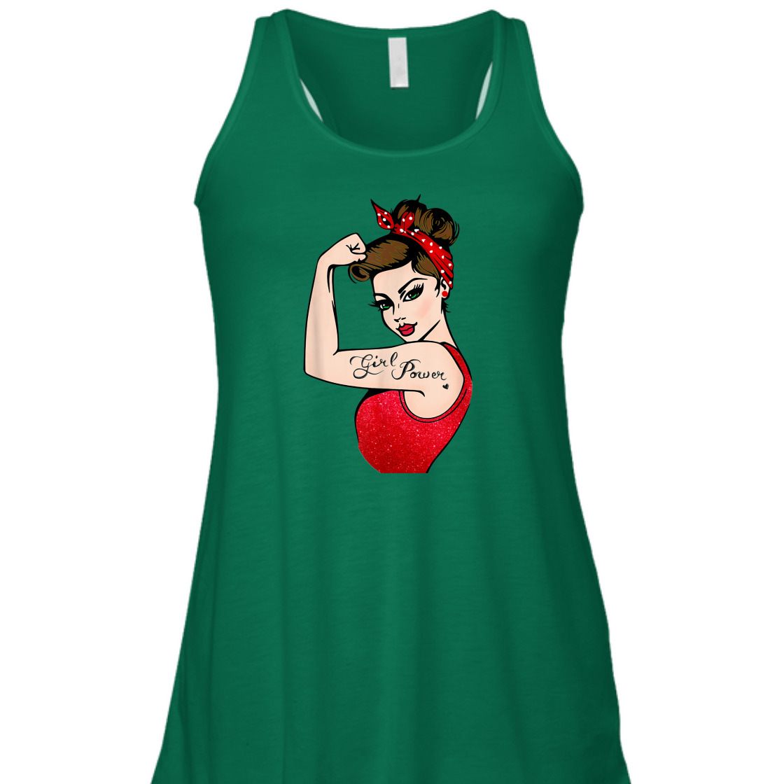 Strong Women Girl Power Feminist Rosie The Riveter T-Shirt
