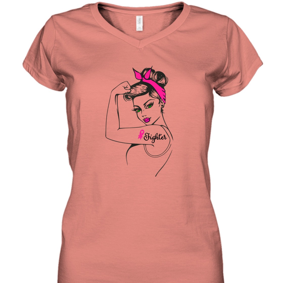 Strong Women Rosie The Riveter Girl Power Fighter T-Shirt