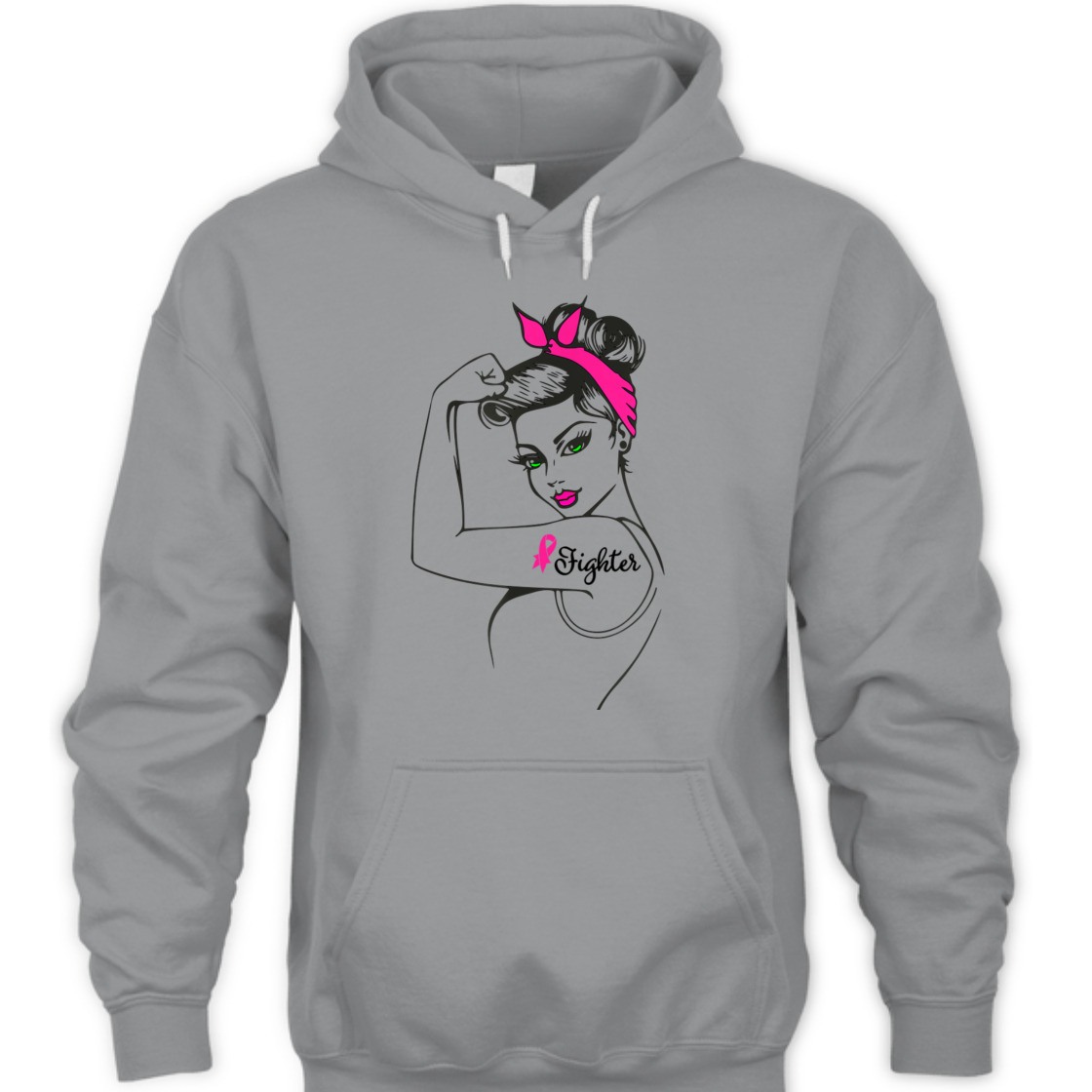 Strong Women Rosie The Riveter Girl Power Fighter T-Shirt