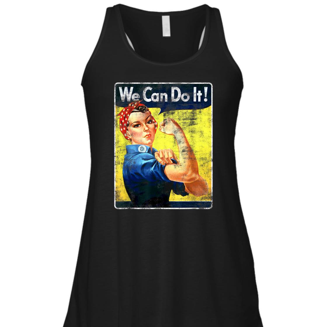 Strong Women We Can Do It Rosie The Riveter Feminist T-Shirt