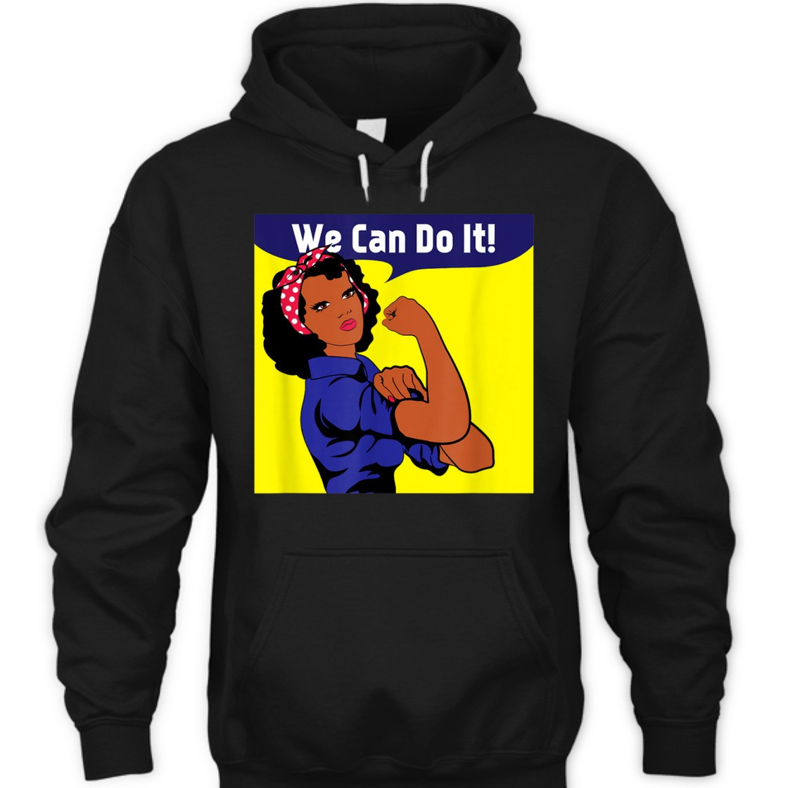 Strong Women African American Black Rosie The Riveter We Can Do It T-Shirt Strong Women African American Black Rosie The Riveter We Can Do It T-Shirt