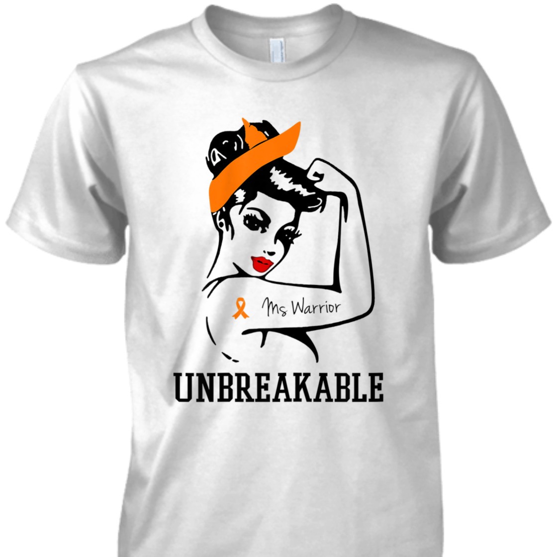 Strong Women MS Warrior Unbreakable T-Shirt