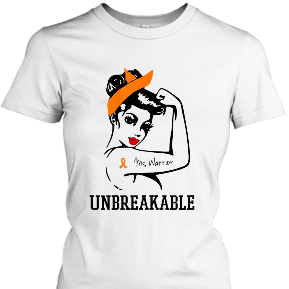 Strong Women MS Warrior Unbreakable T-Shirt