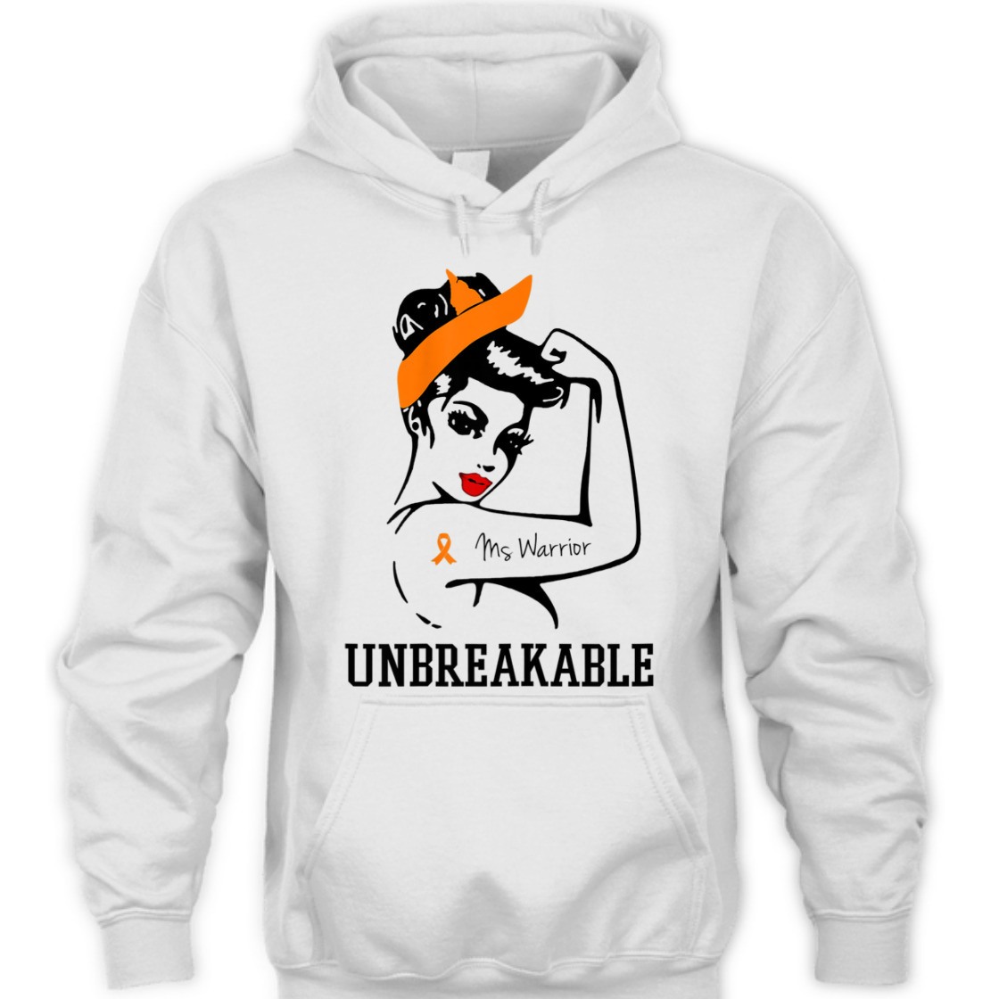 Strong Women MS Warrior Unbreakable T-Shirt