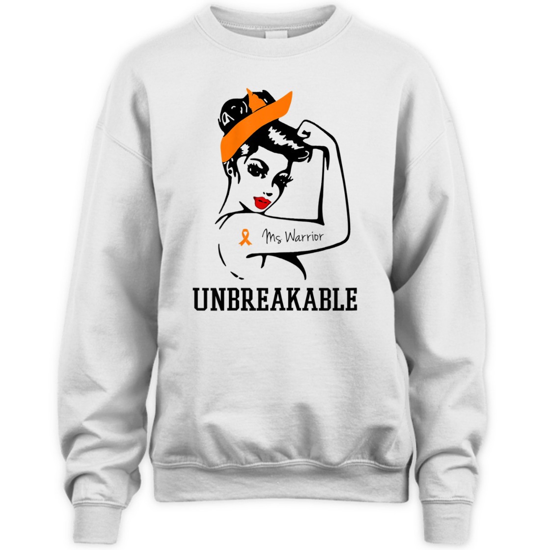 Strong Women MS Warrior Unbreakable T-Shirt