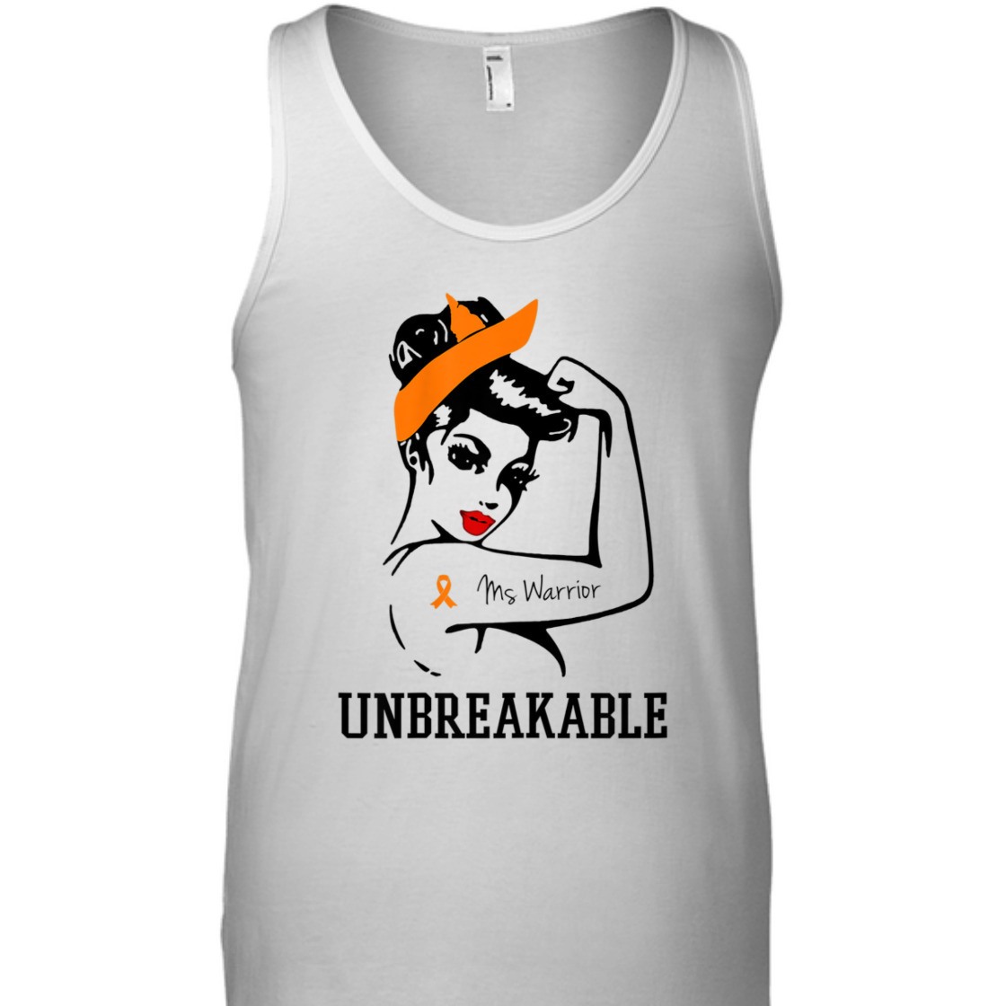 Strong Women MS Warrior Unbreakable T-Shirt