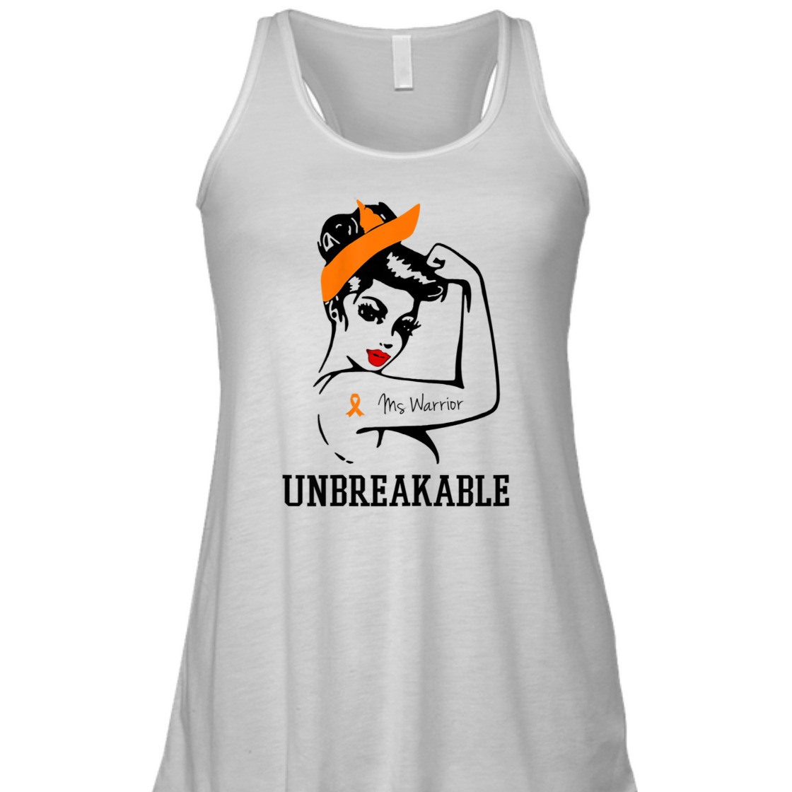 Strong Women MS Warrior Unbreakable T-Shirt