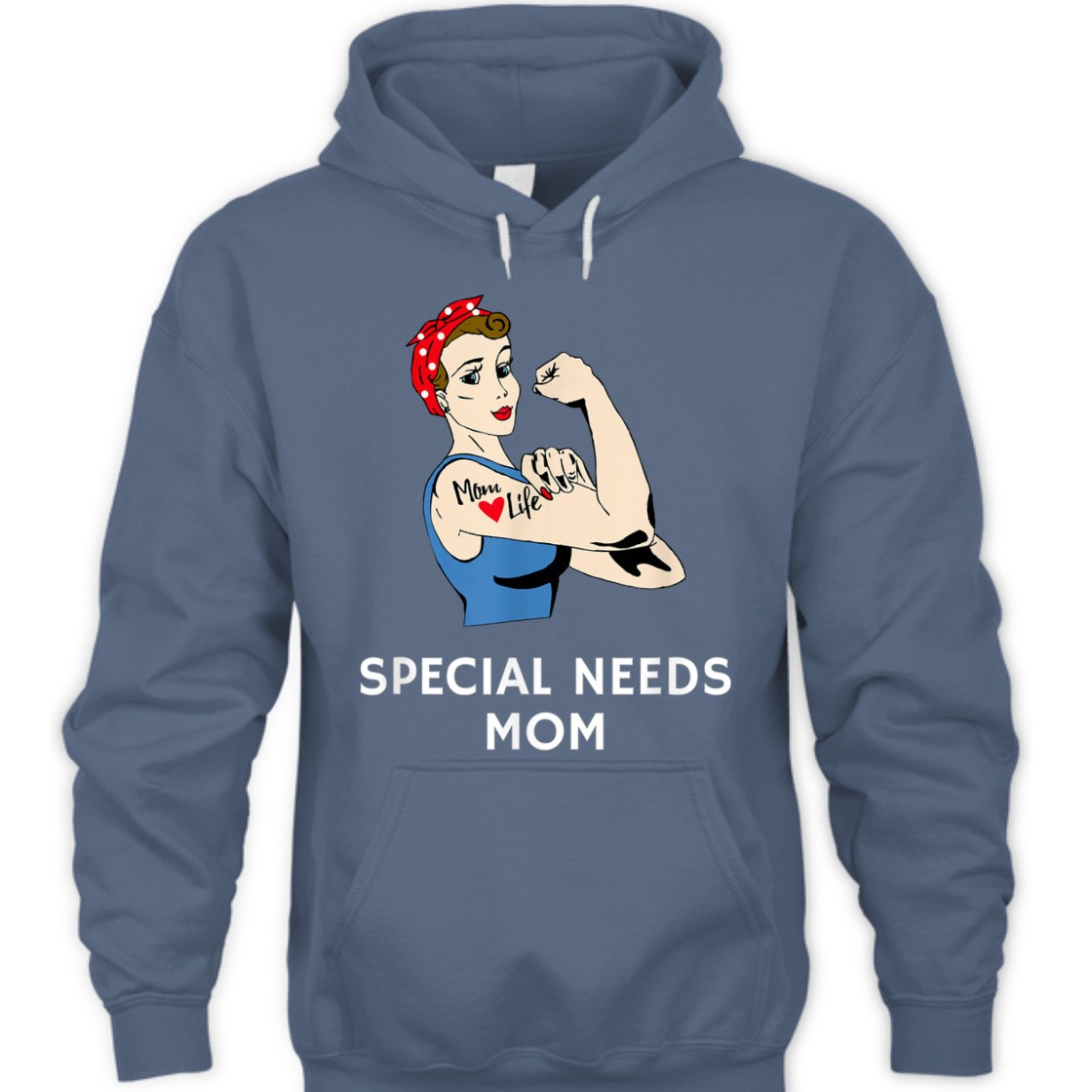 Strong Women Special Needs Mom Rosie The Riveter T-Shirt