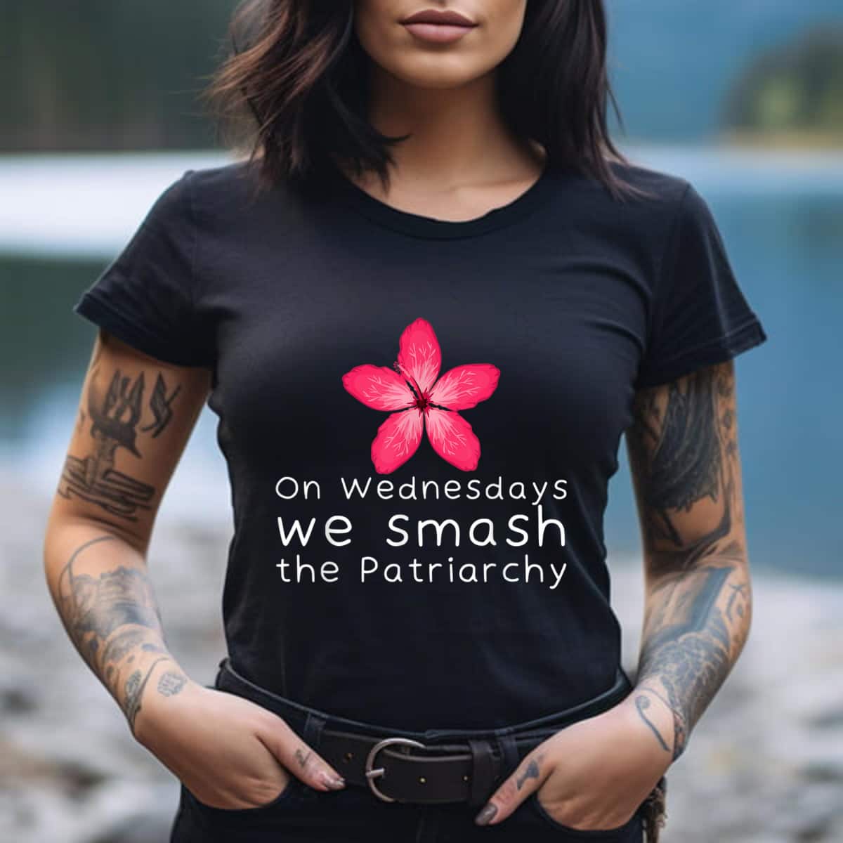 Strong Women We Smash The Patriarchy Feminist T-Shirt Strong Women We Smash The Patriarchy Feminist T-Shirt
