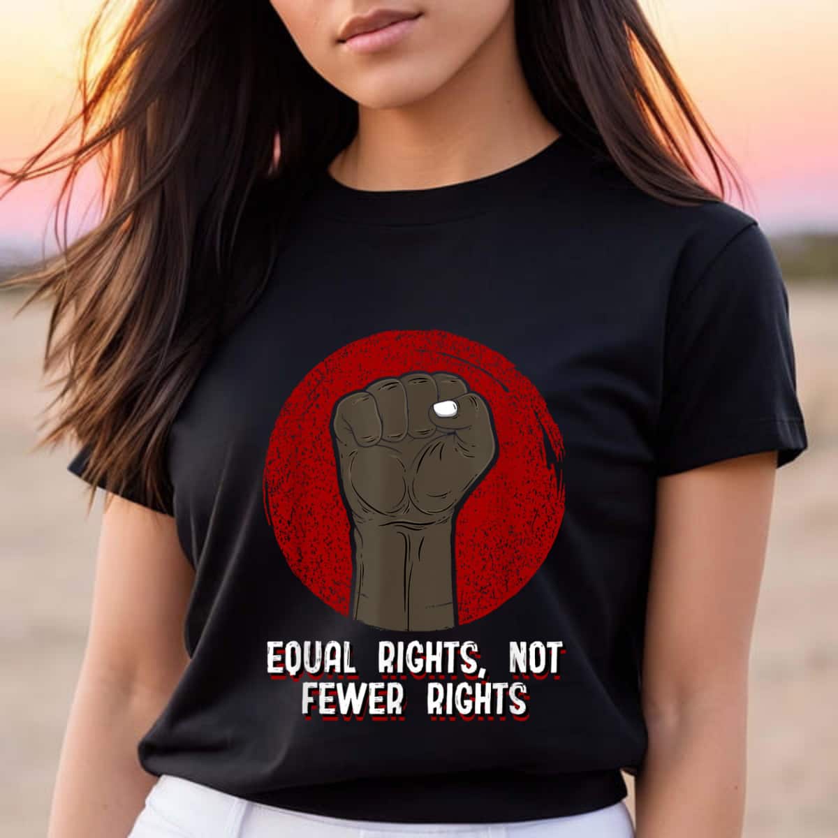 Equal Rights Not Fewer Rights Social Justice Human Rights T-Shirt Equal Rights Not Fewer Rights Social Justice Human Rights T-Shirt