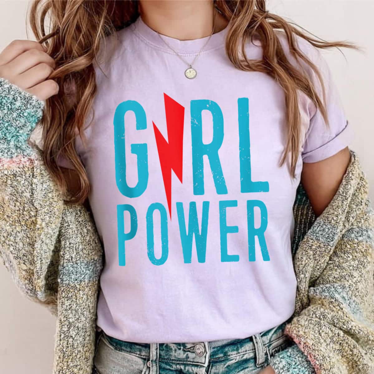Girl Power Strong Women T-Shirt Gift Girl Power Strong Women T-Shirt Gift