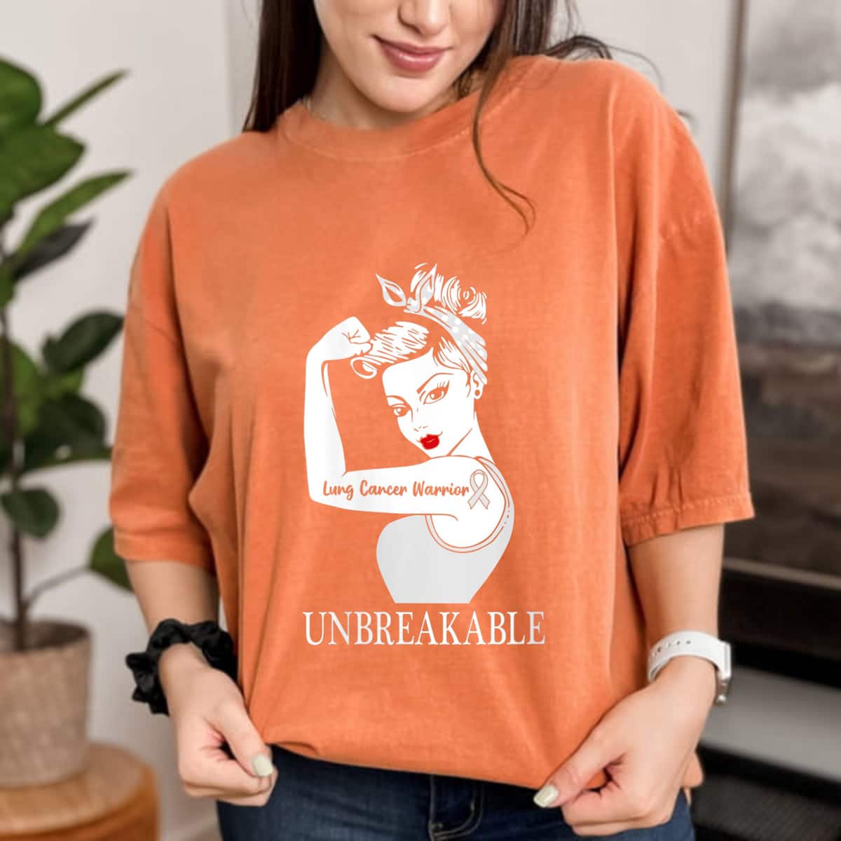 Strong Women Warrior Unbreakable Rosie The Riveter T-Shirt Strong Women Warrior Unbreakable Rosie The Riveter T-Shirt